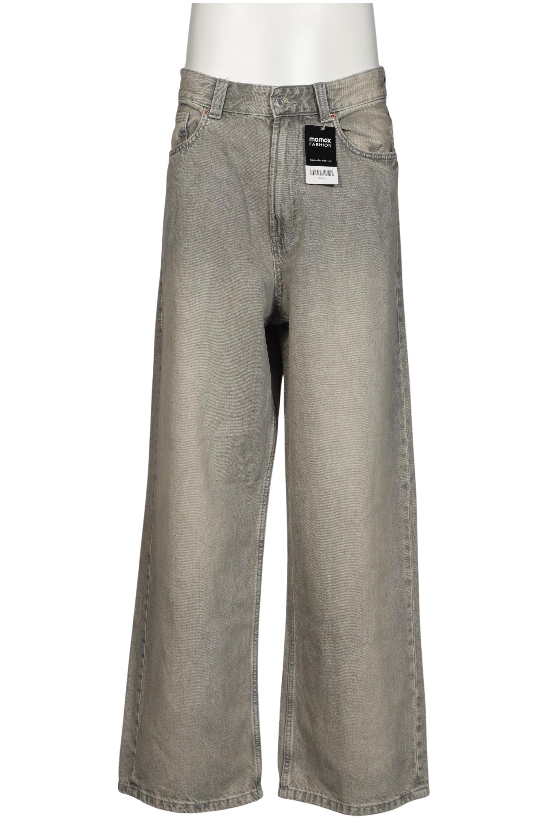 

bershka Herren Jeans, grau, Gr. 31
