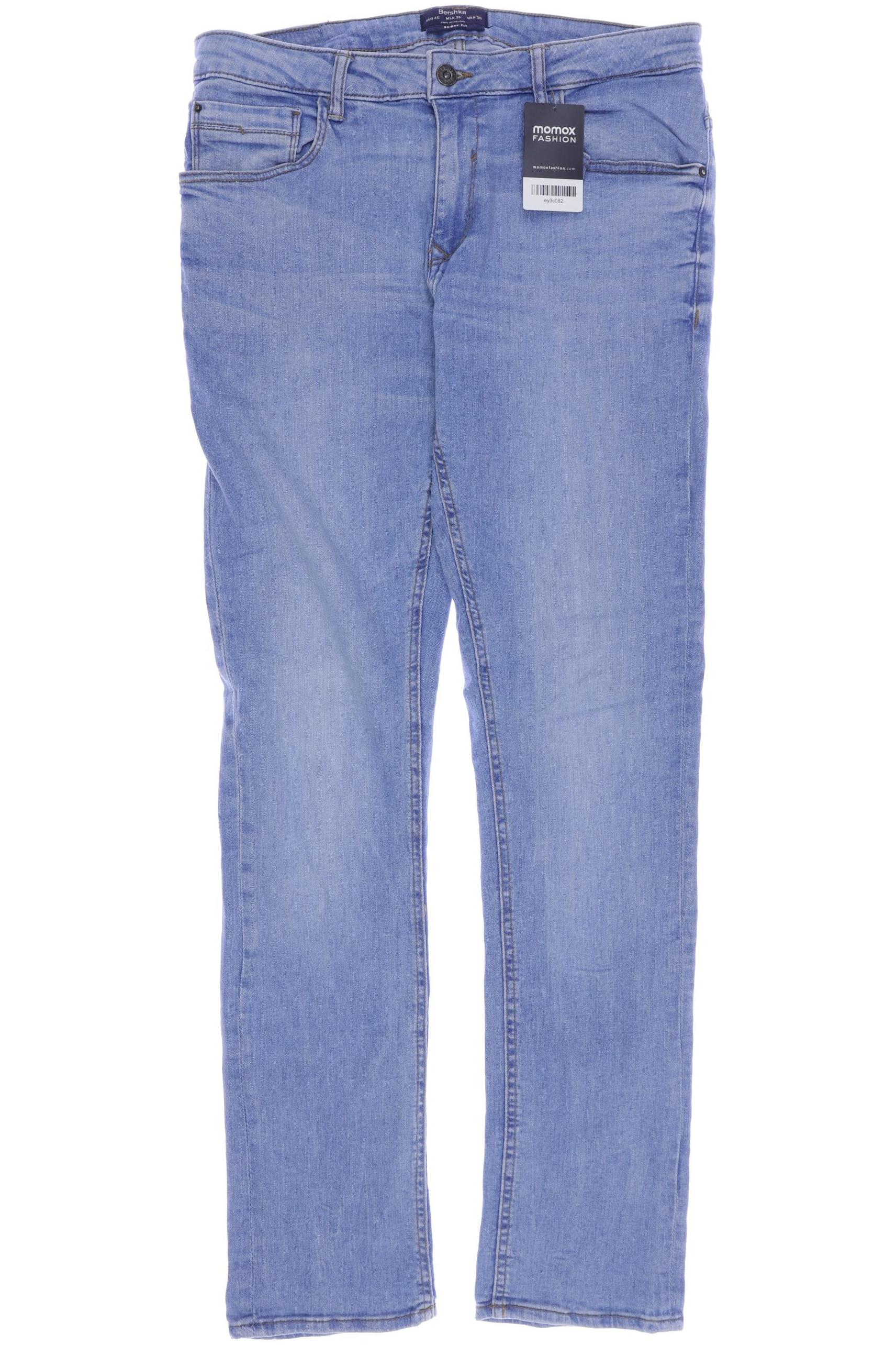 

bershka Herren Jeans, blau, Gr. 46