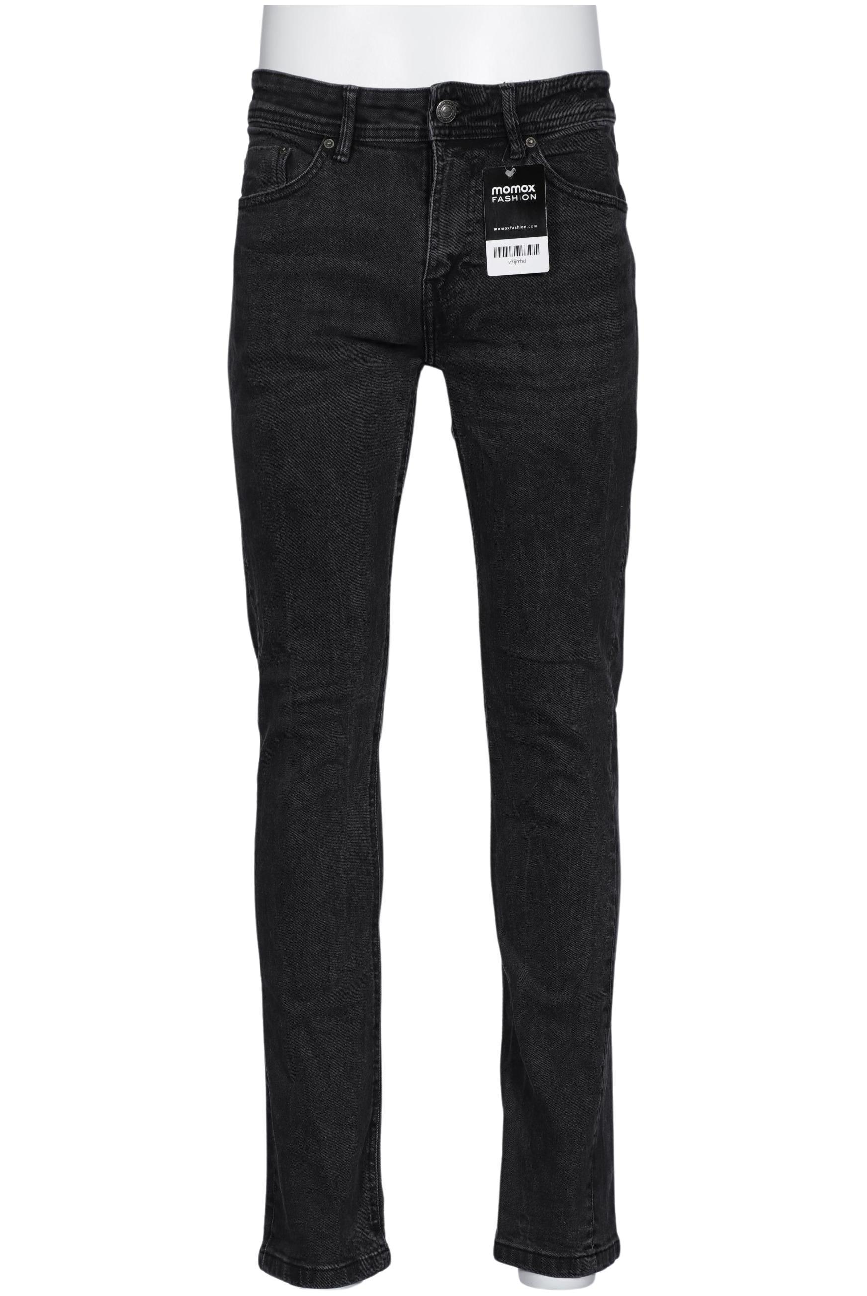 

bershka Herren Jeans, schwarz, Gr. 30