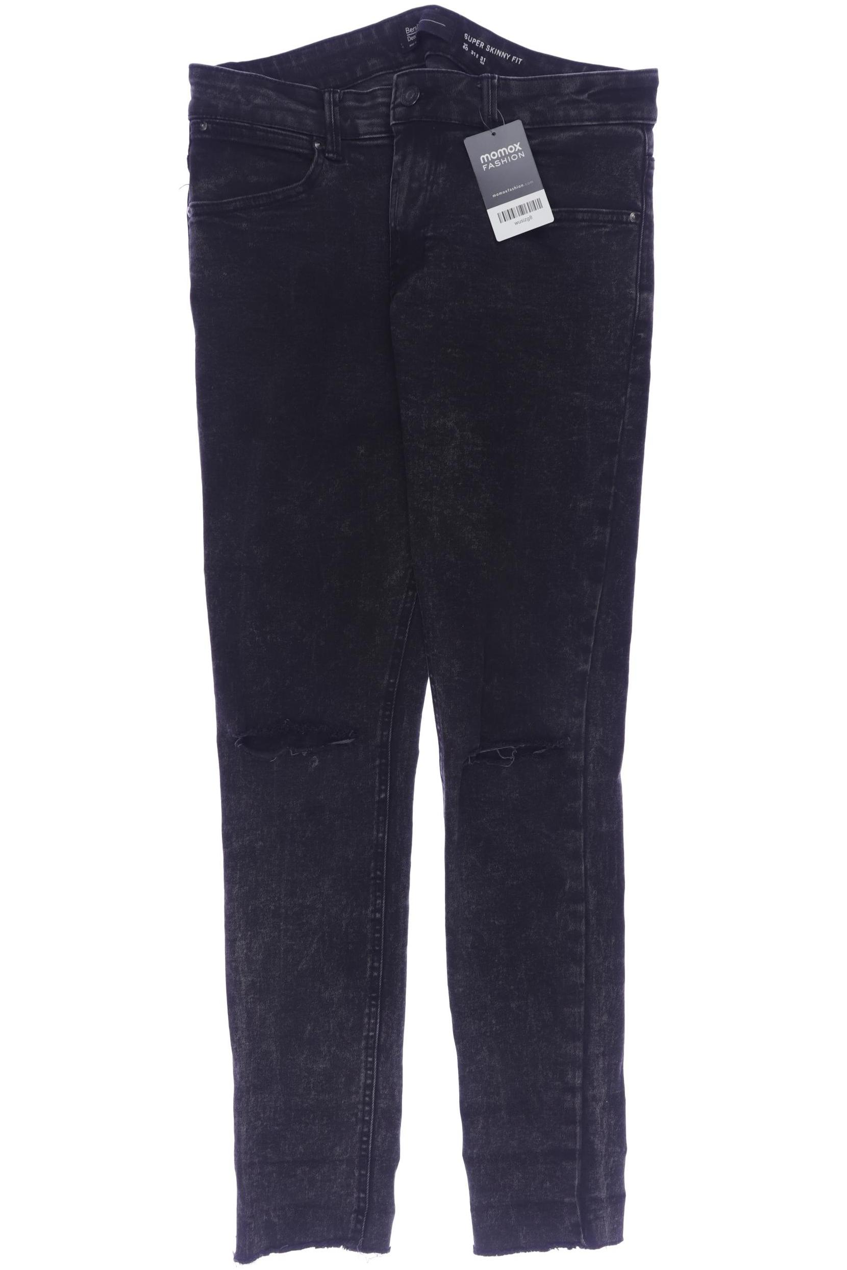 

bershka Herren Jeans, grau, Gr. 31
