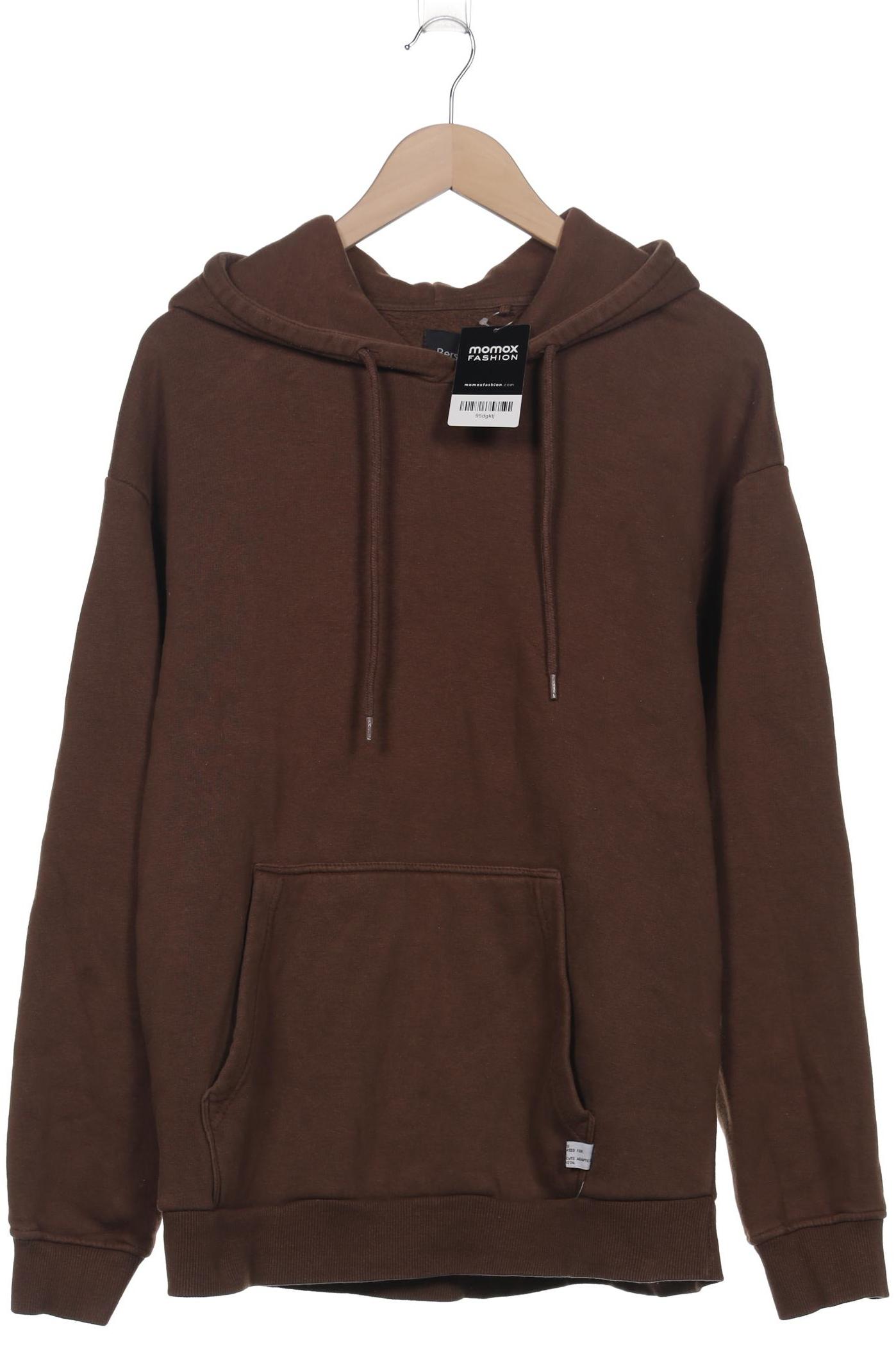 

bershka Herren Kapuzenpullover, braun, Gr. 52