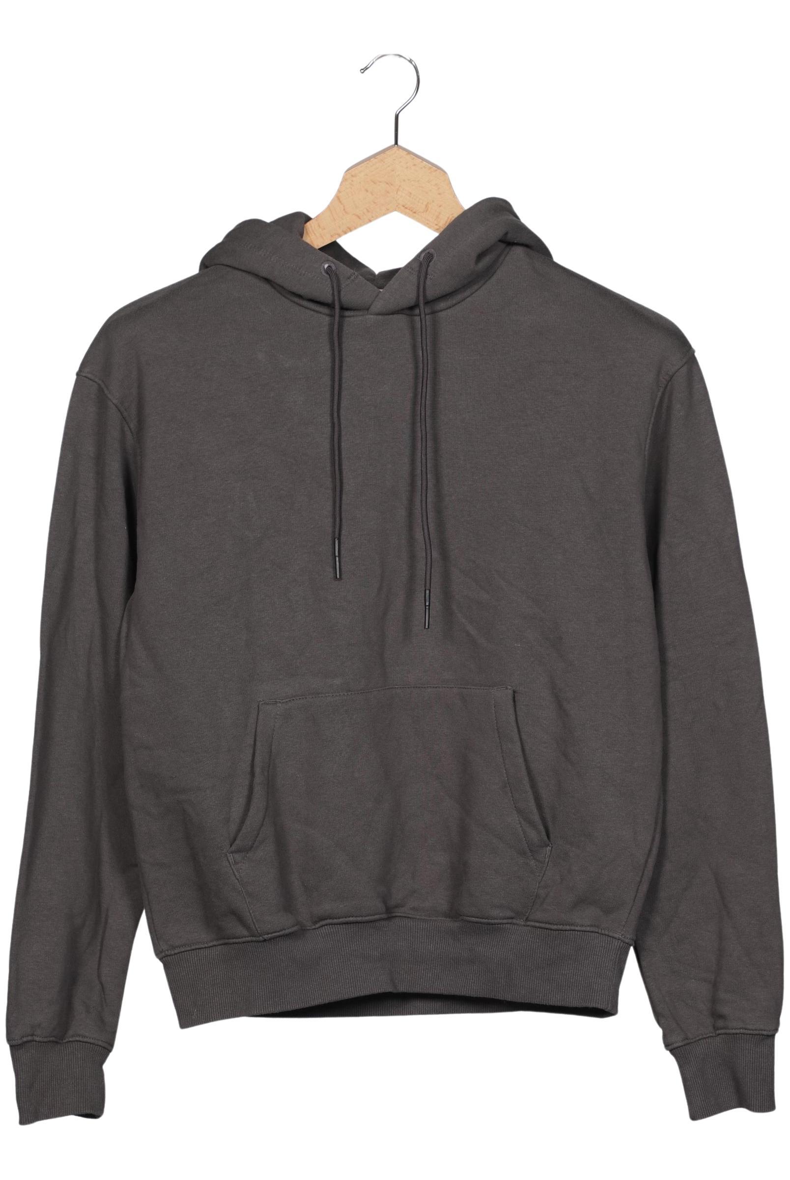 

bershka Herren Kapuzenpullover, grau, Gr. 48