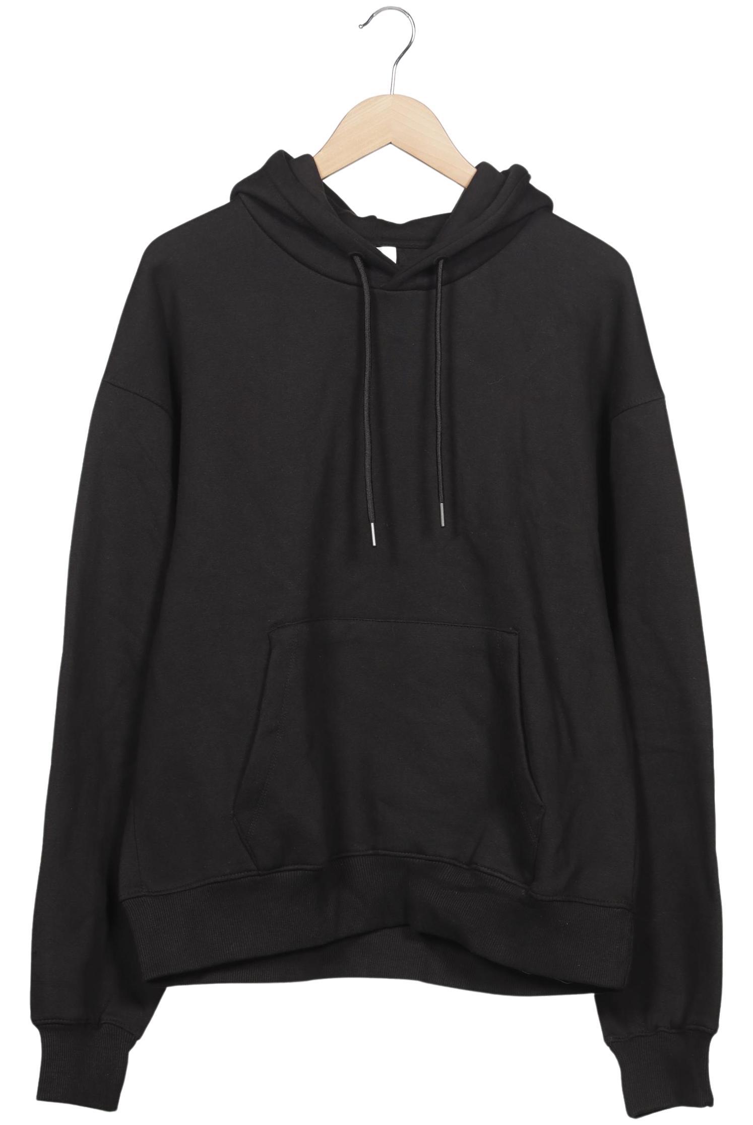 

bershka Herren Kapuzenpullover, schwarz, Gr. 52