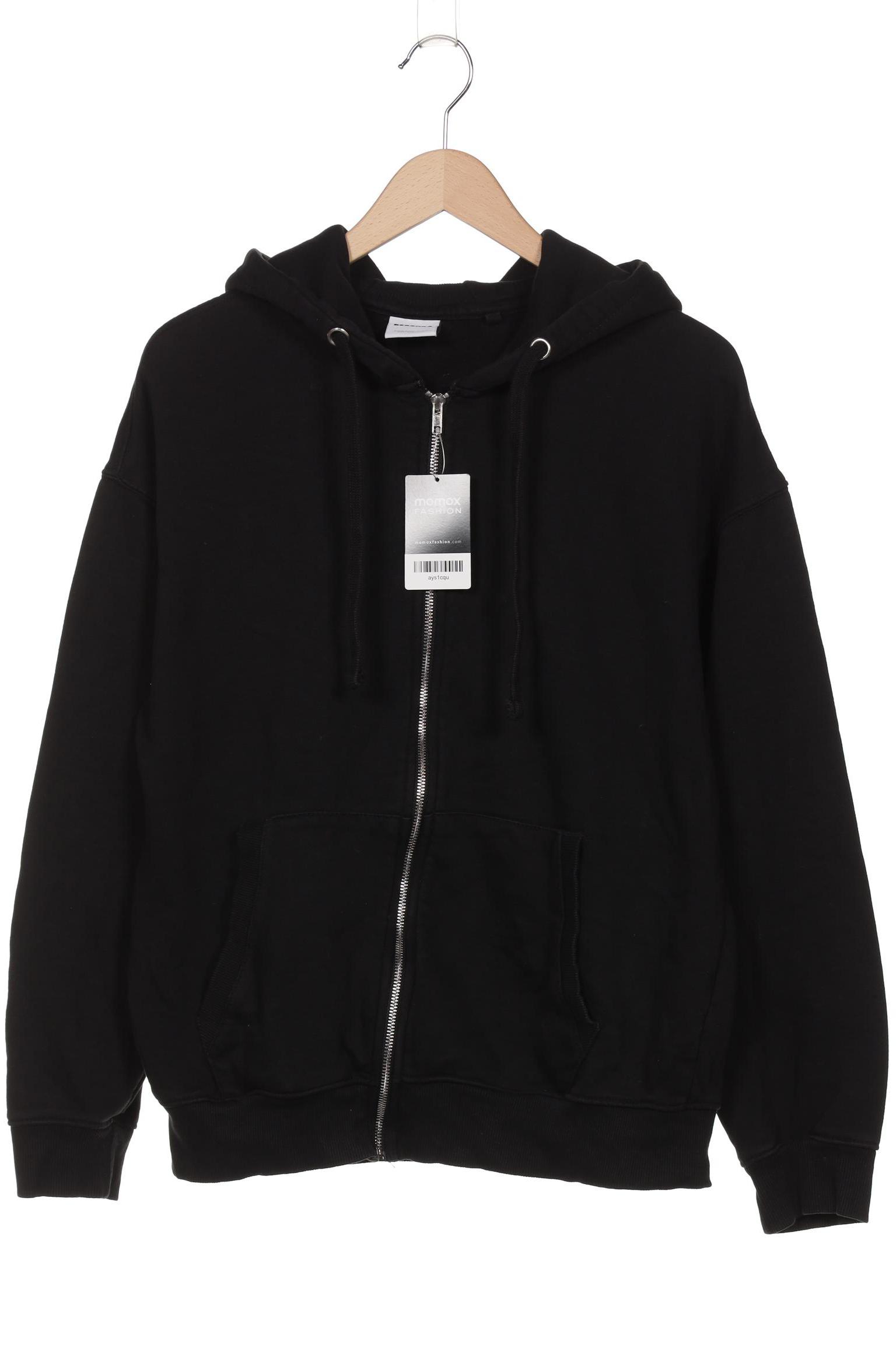 

bershka Herren Kapuzenpullover, schwarz, Gr. 48