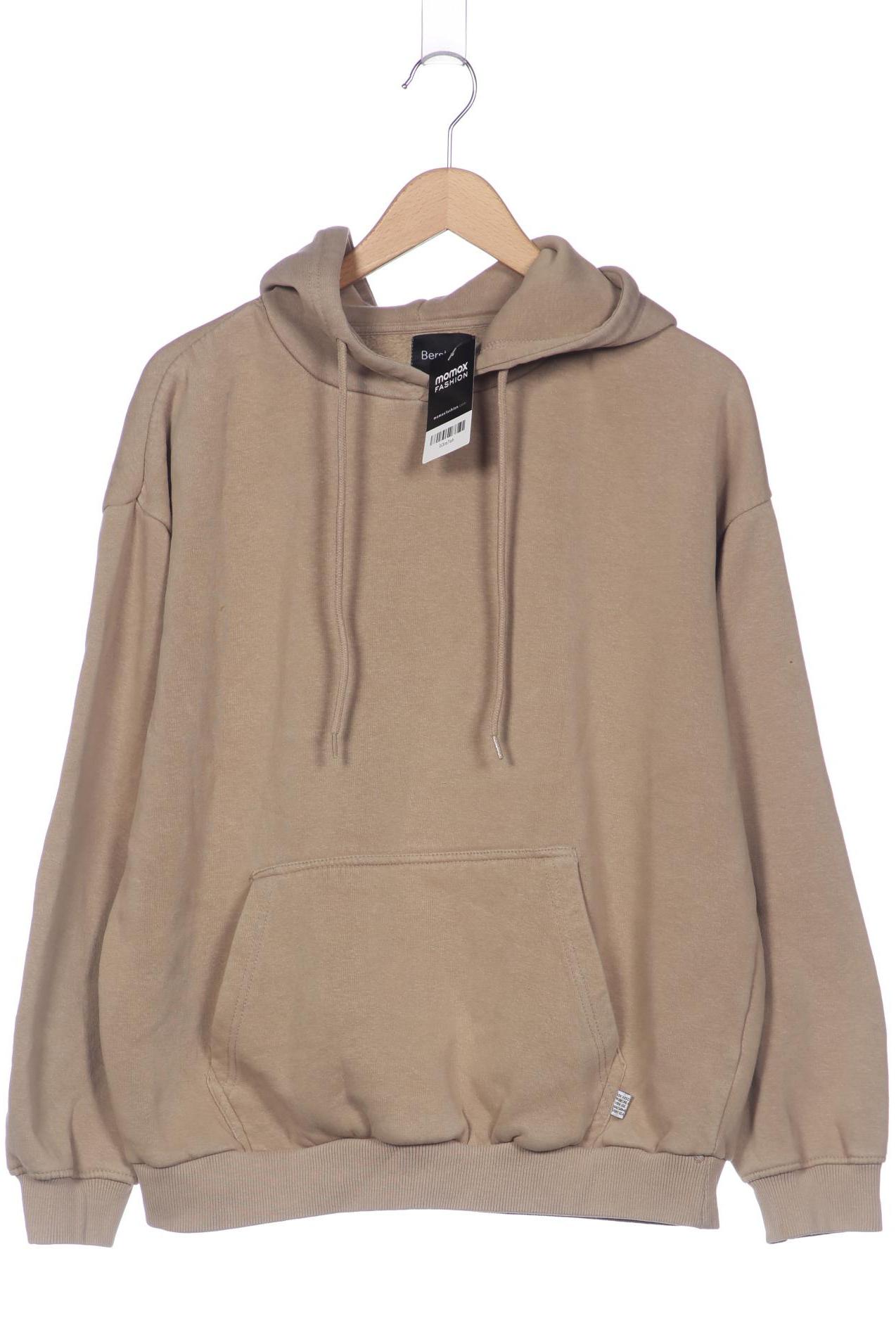 

bershka Herren Kapuzenpullover, beige, Gr. 48