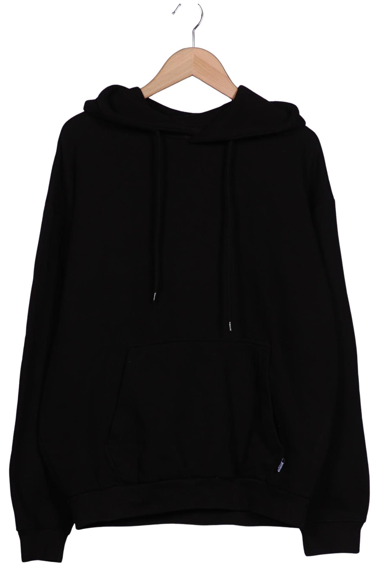 

bershka Herren Kapuzenpullover, schwarz, Gr. 52