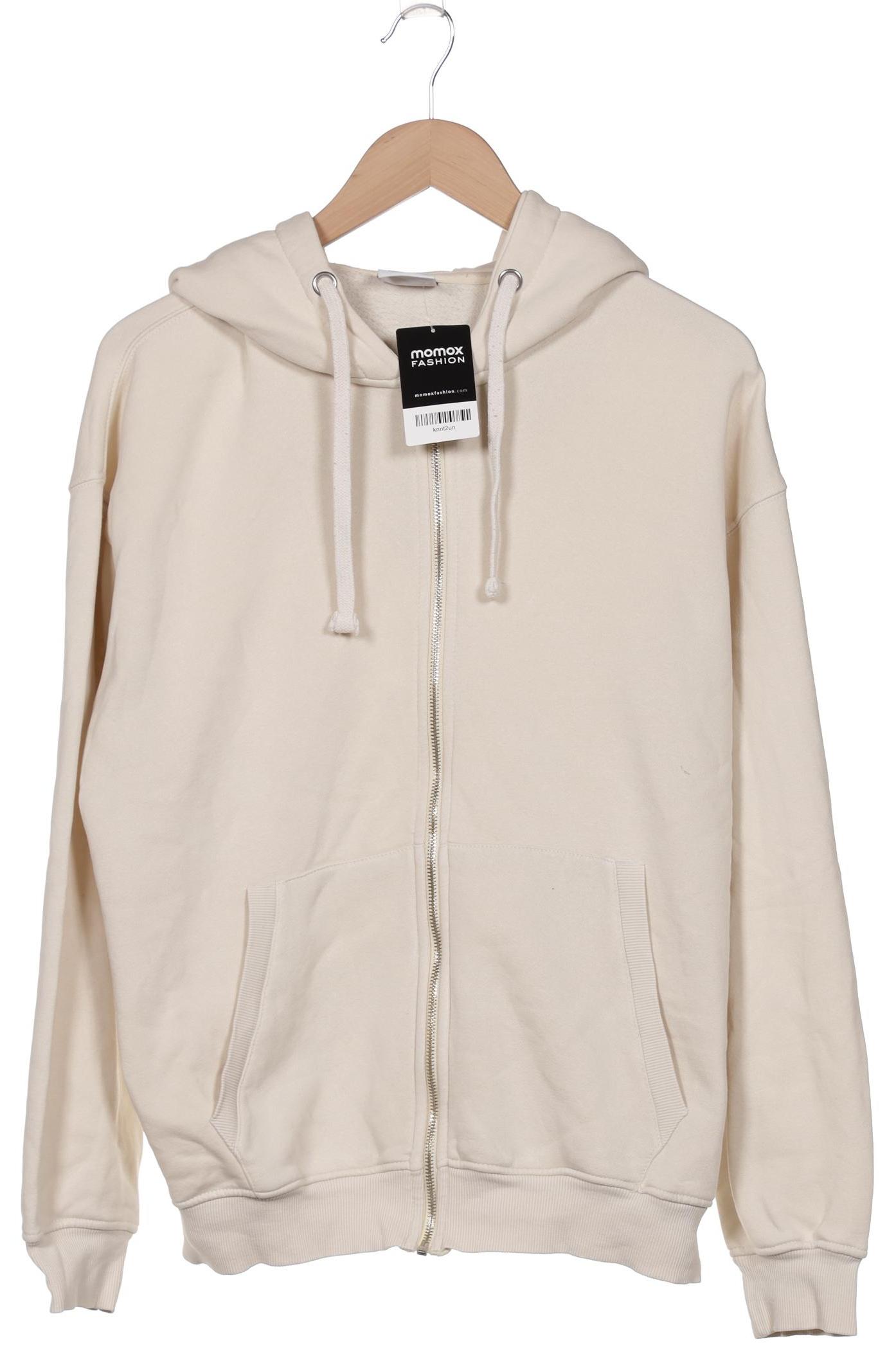 

bershka Herren Kapuzenpullover, cremeweiß, Gr. 46