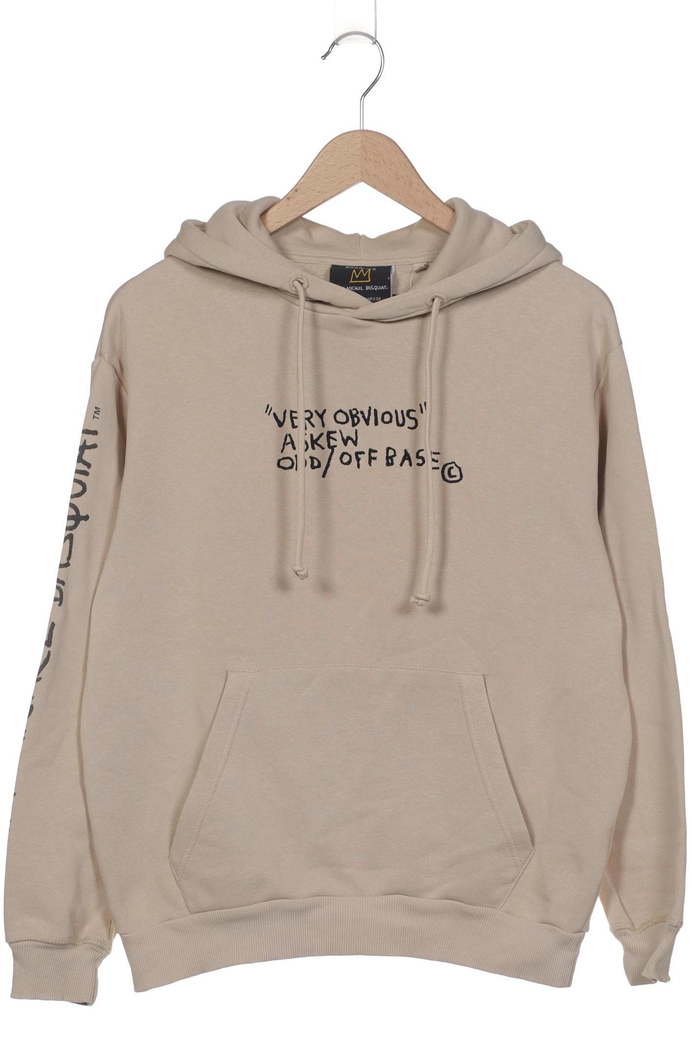 

bershka Herren Kapuzenpullover, beige, Gr. 44