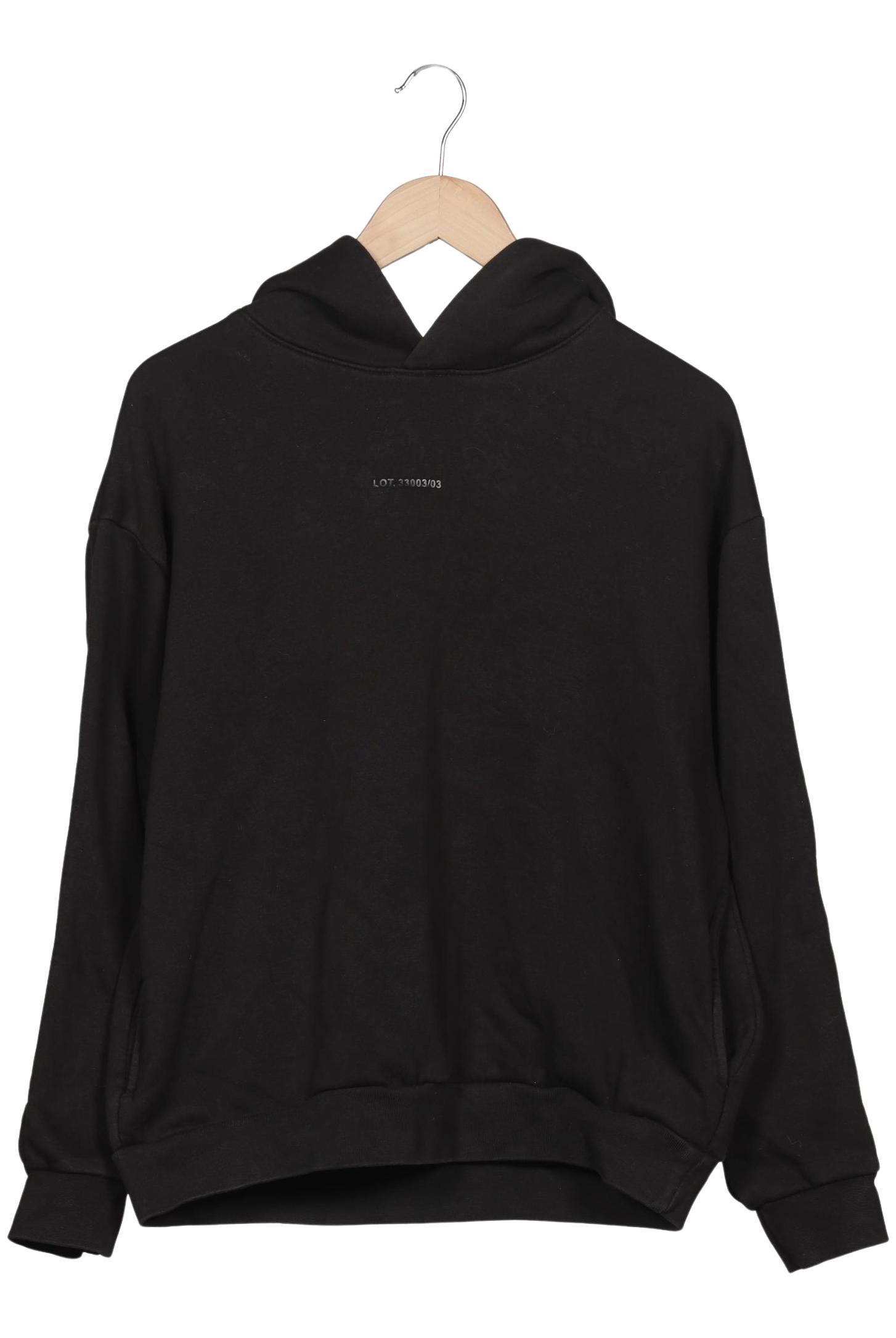 

bershka Herren Kapuzenpullover, schwarz, Gr. 46