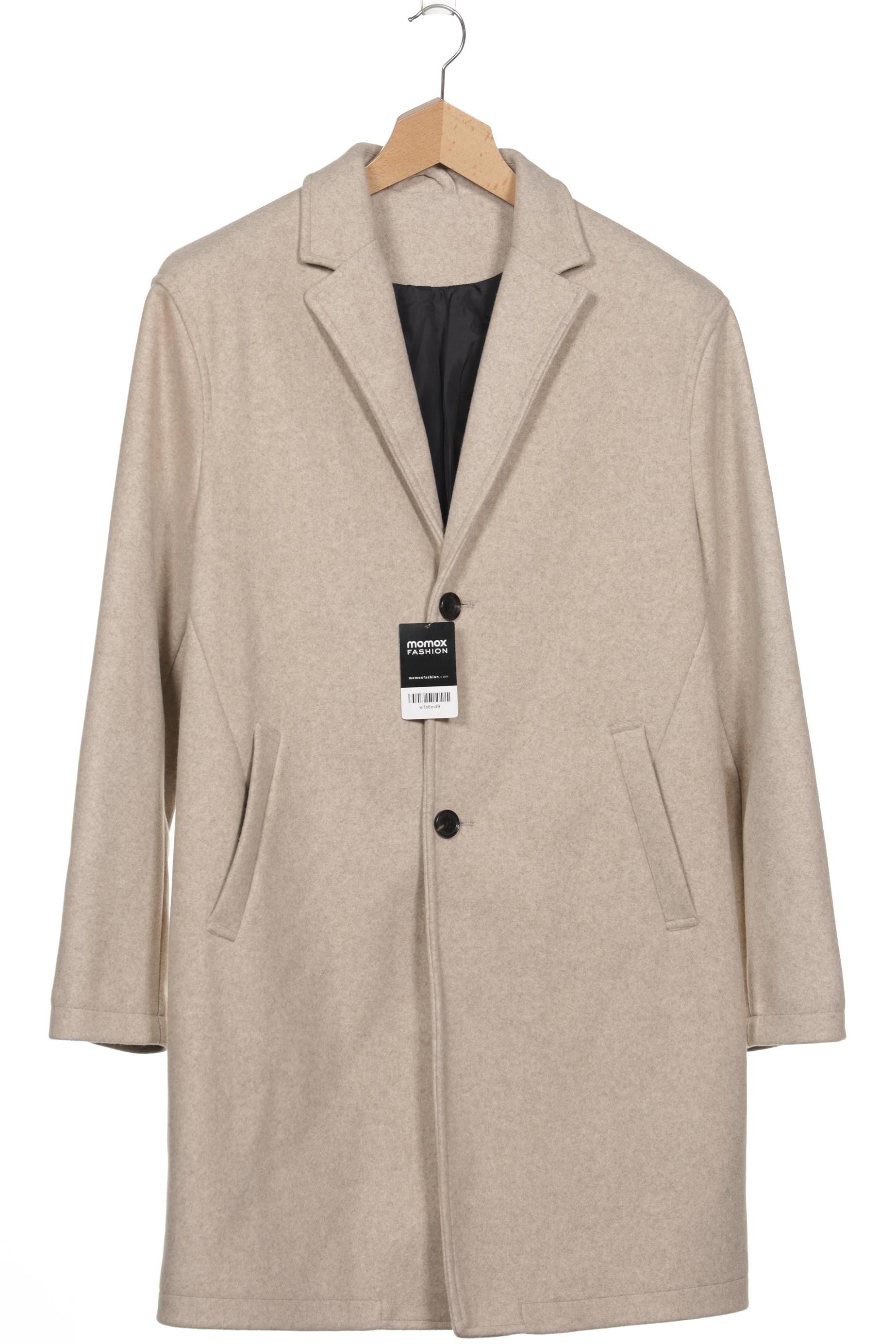 

bershka Herren Mantel, beige, Gr. 54