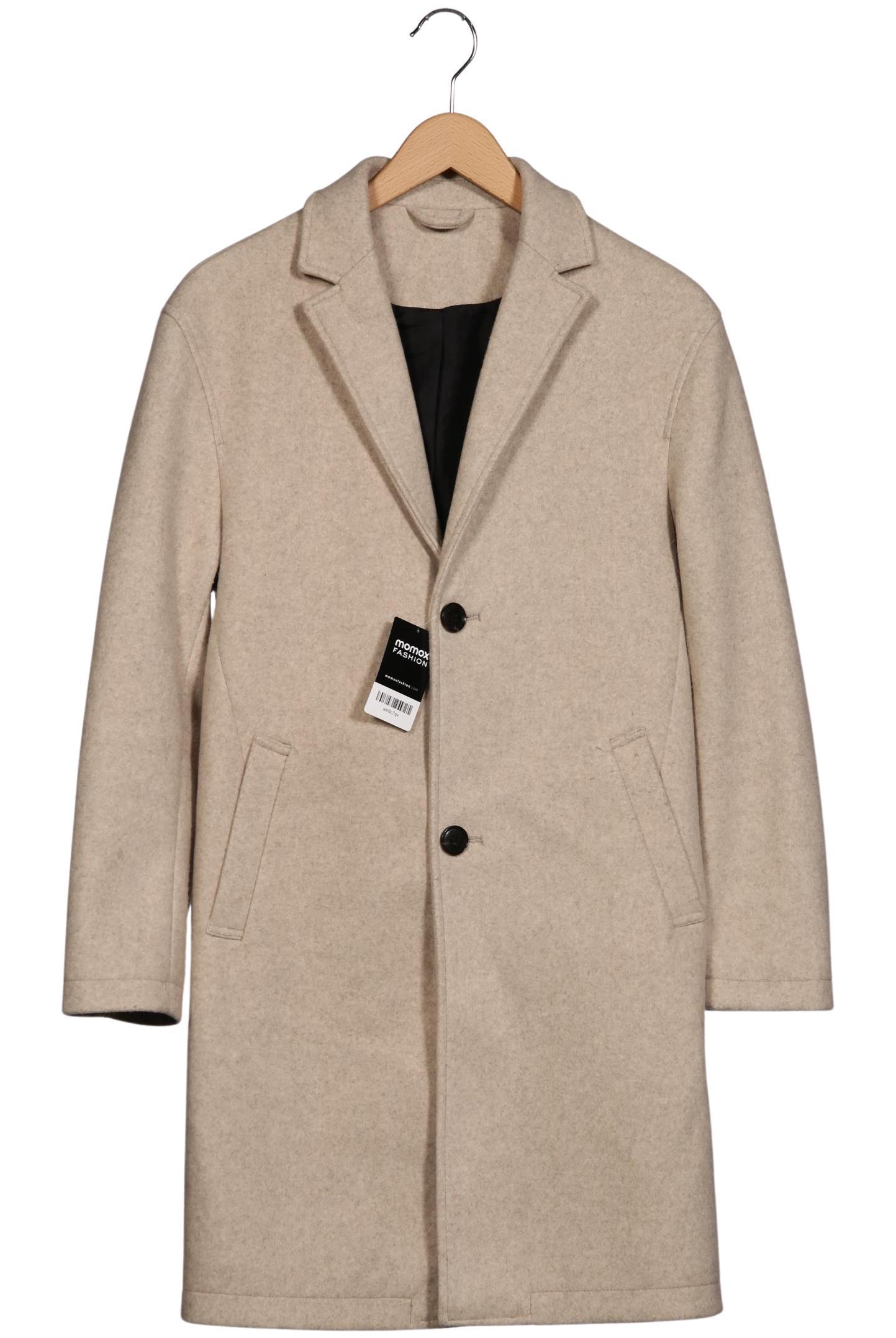 

bershka Herren Mantel, beige, Gr. 46