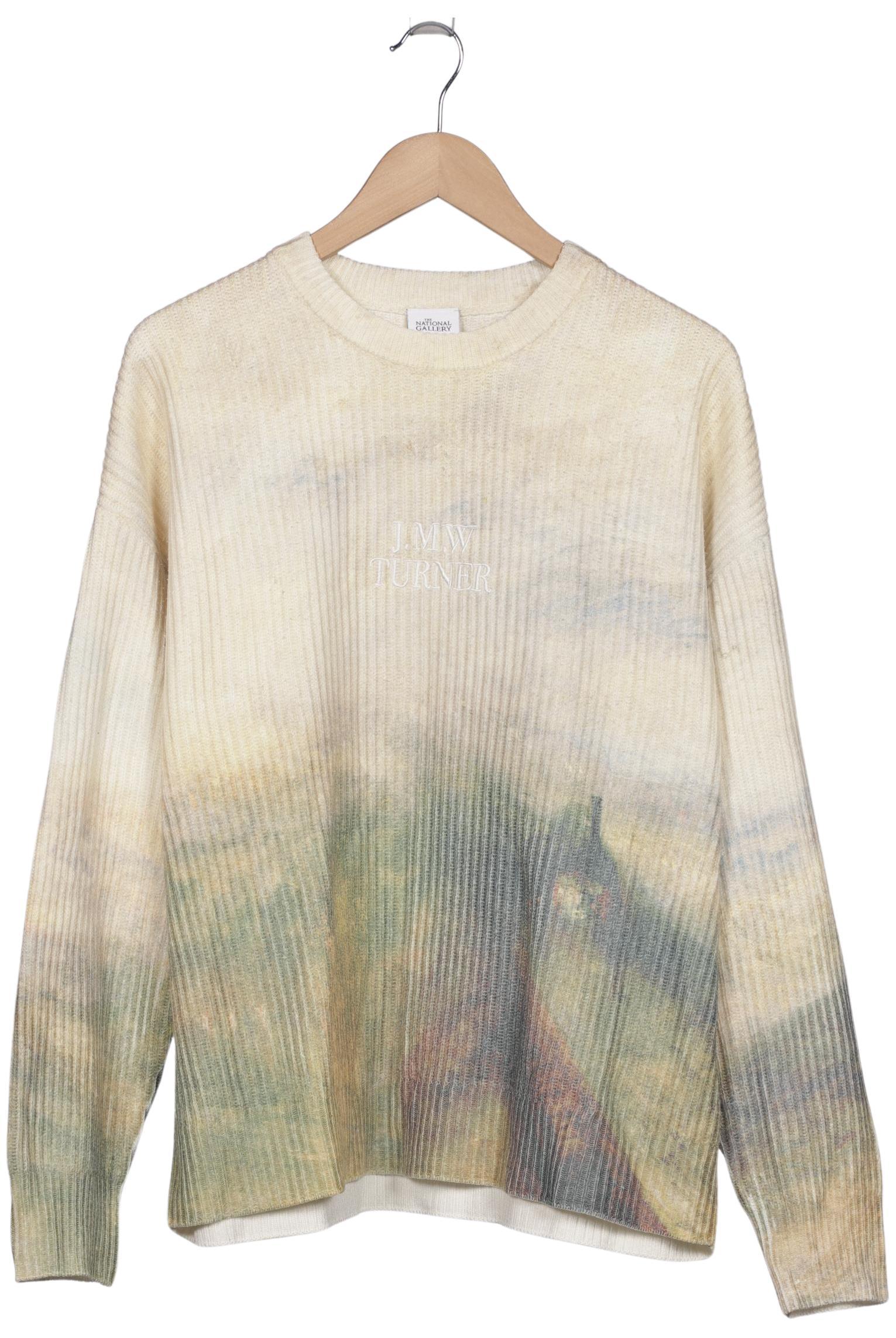 

bershka Herren Pullover, cremeweiß, Gr. 52