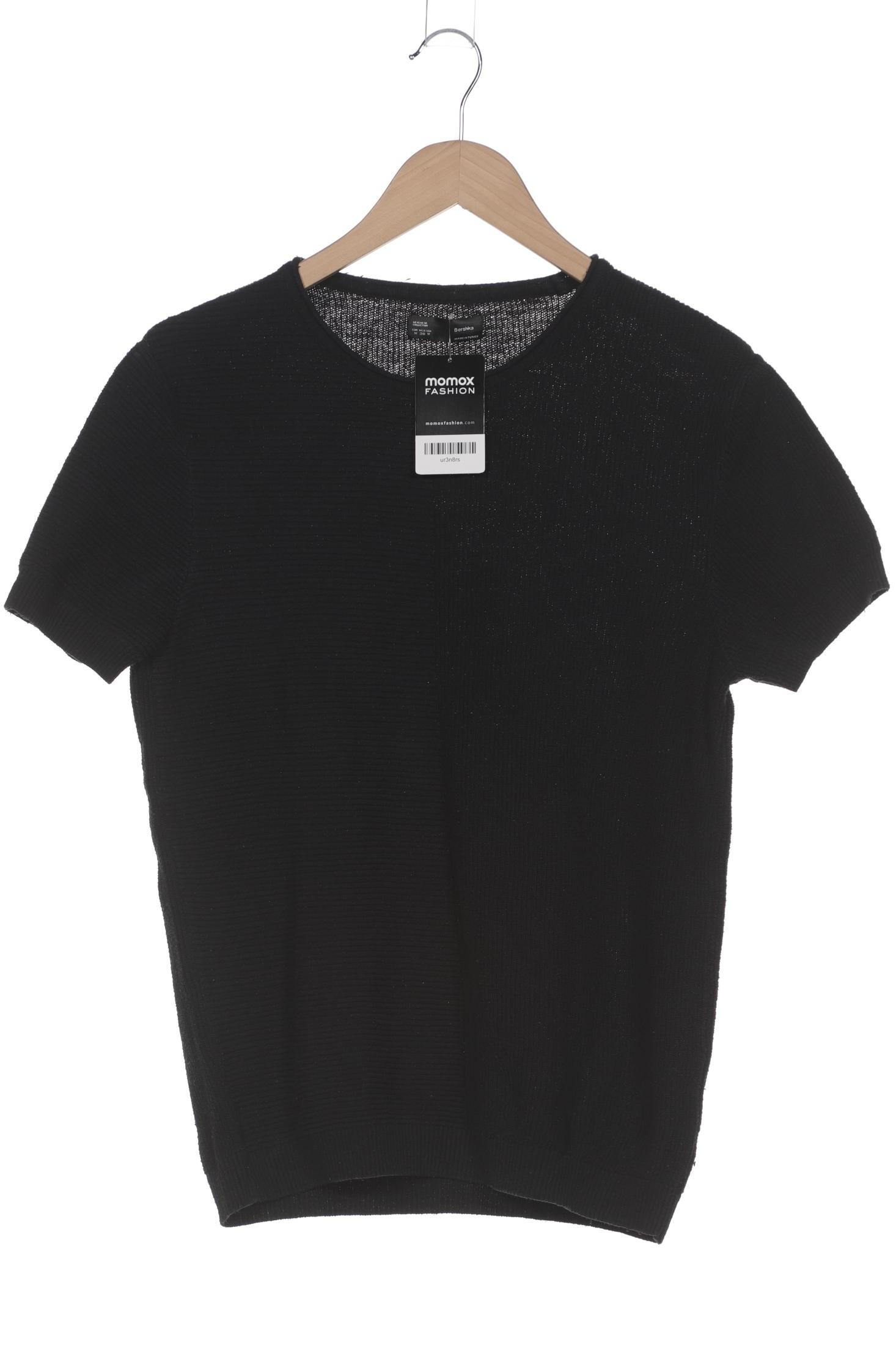 

bershka Herren Pullover, schwarz, Gr. 48