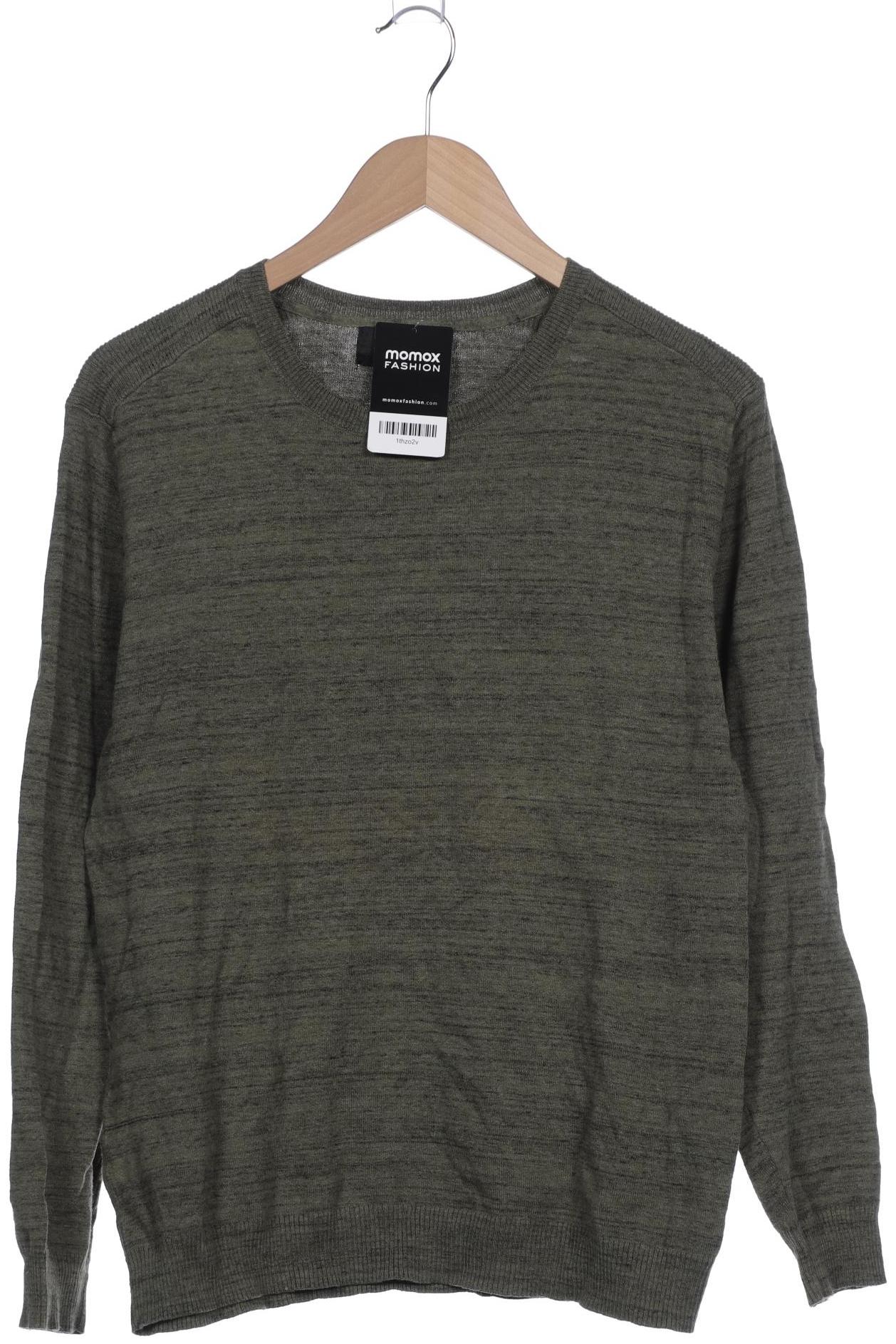 

bershka Herren Pullover, grün, Gr. 52