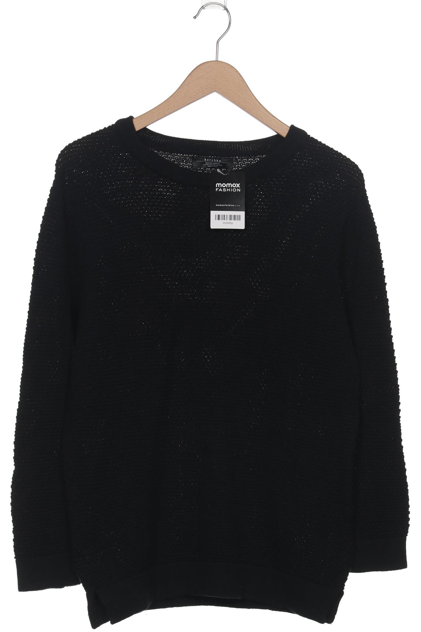 

bershka Herren Pullover, schwarz, Gr. 44