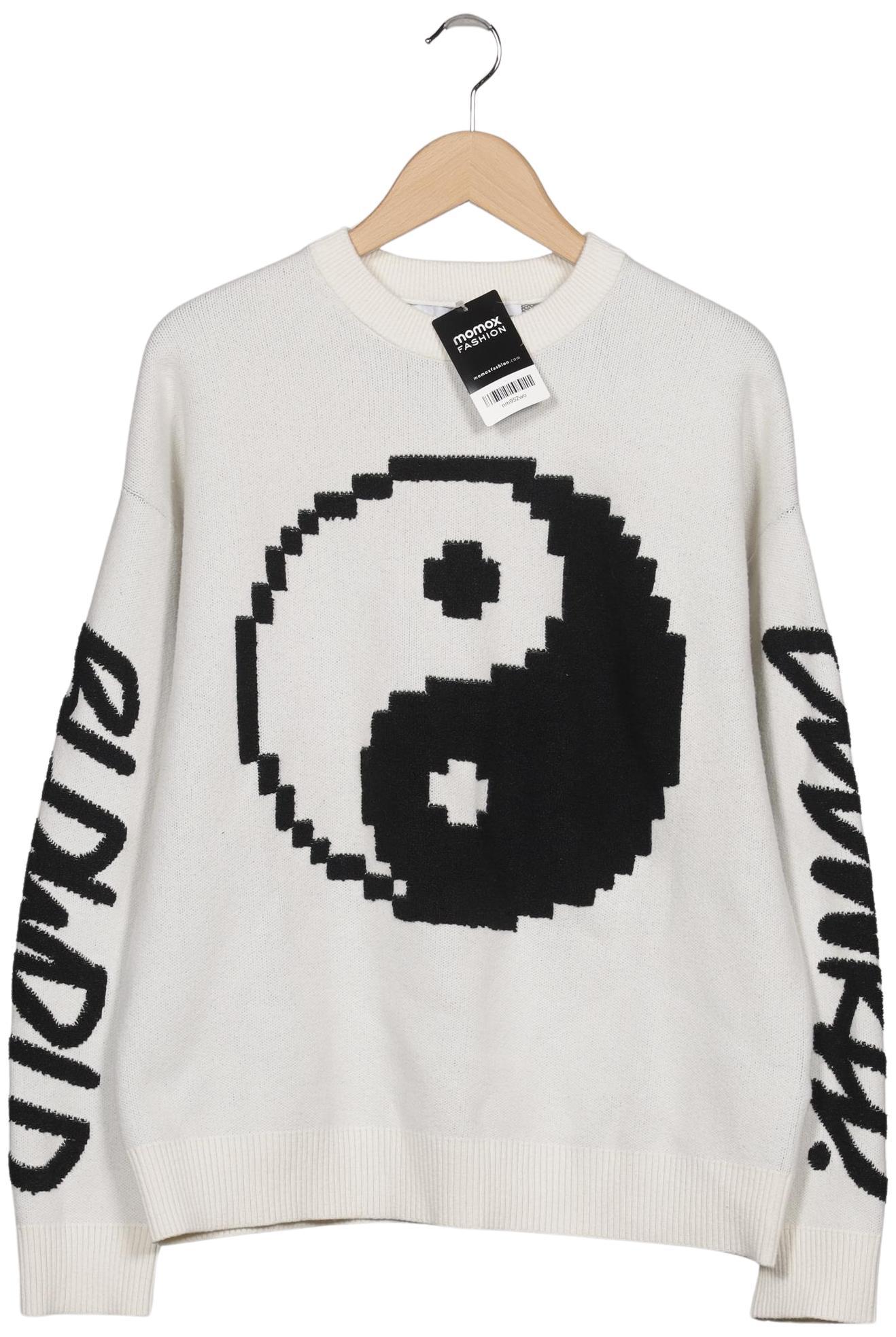 Thumbnail - bershka Herren Pullover, weiß, Gr. 46