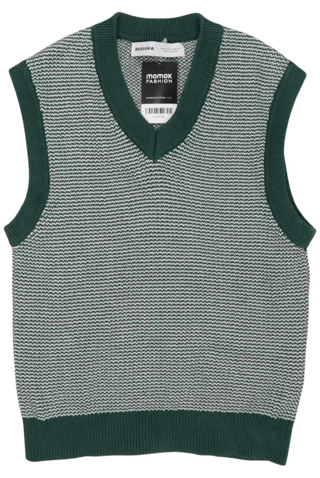 

bershka Herren Pullover, grün, Gr. 44