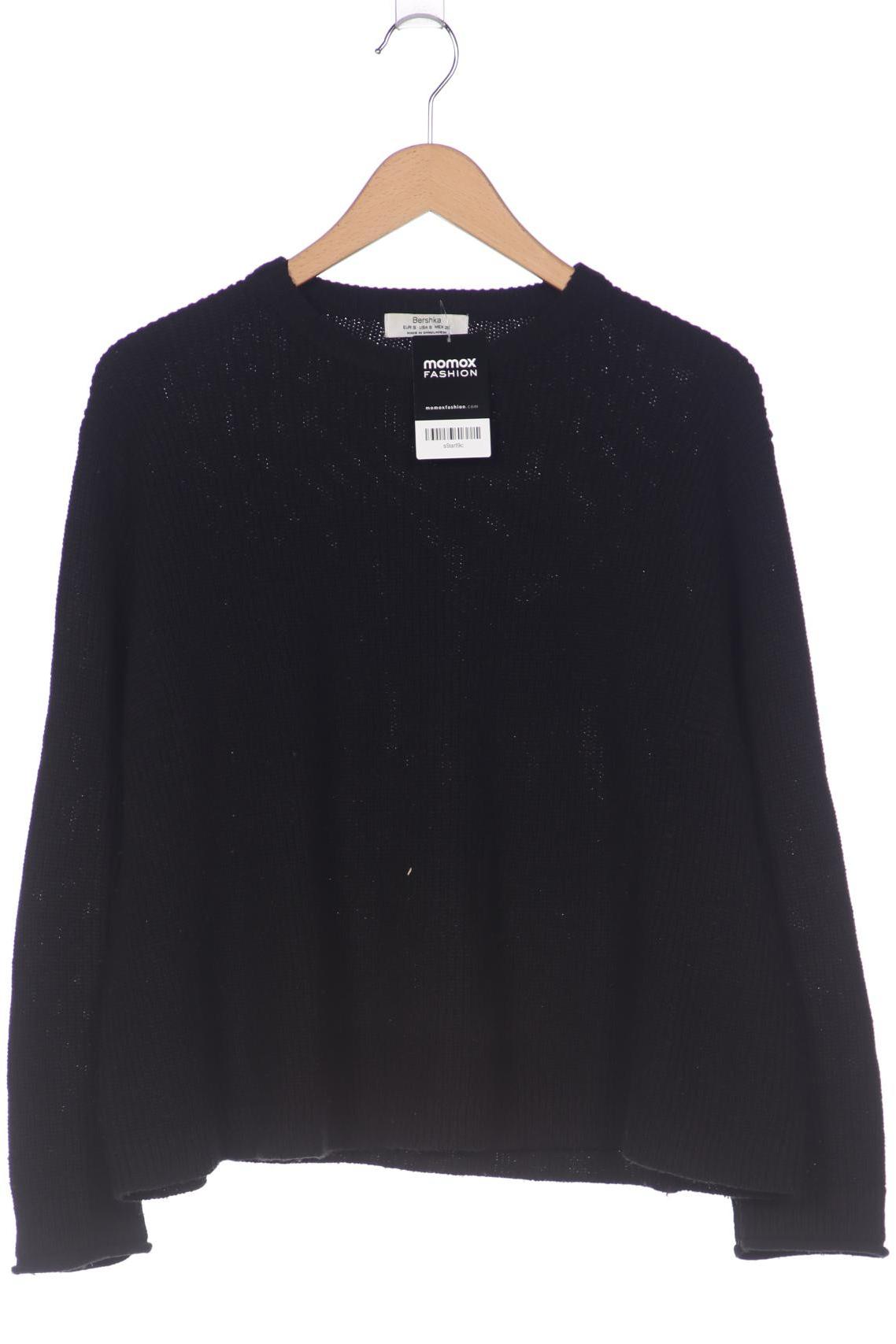 

bershka Herren Pullover, schwarz, Gr. 46