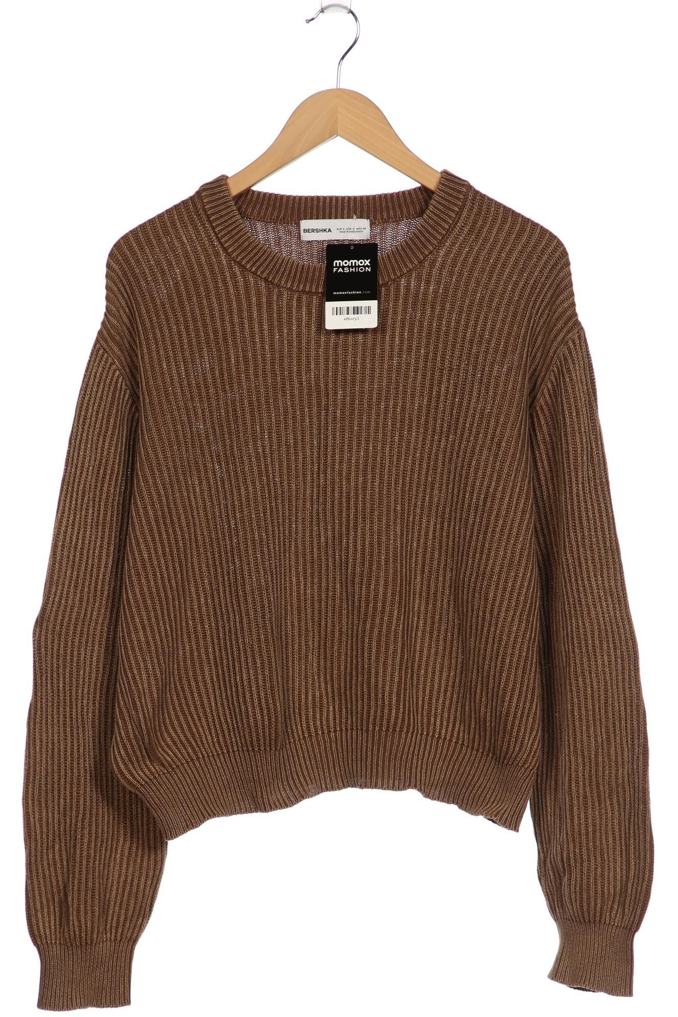 

bershka Herren Pullover, braun, Gr. 46