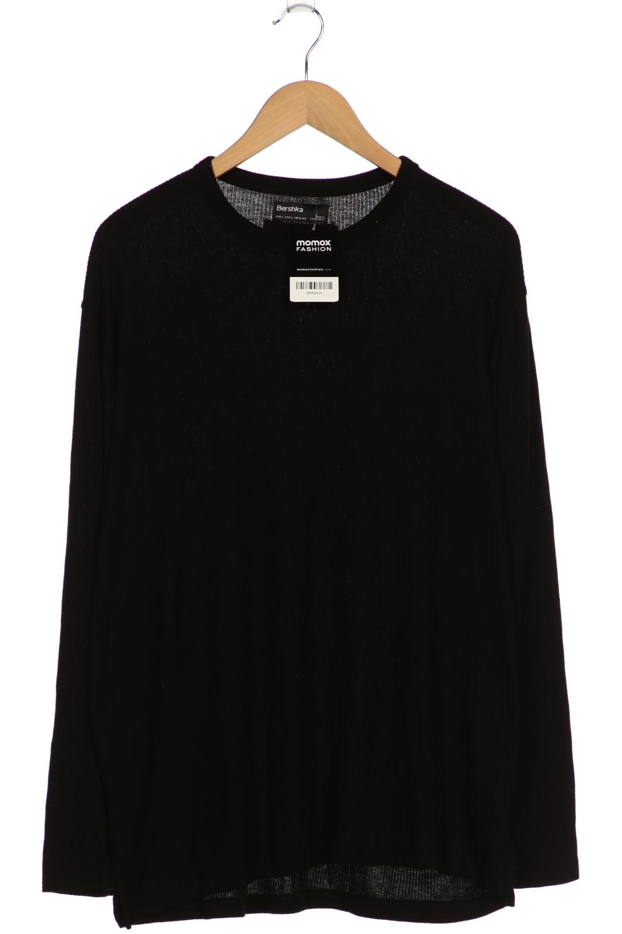 

bershka Herren Pullover, schwarz, Gr. 52