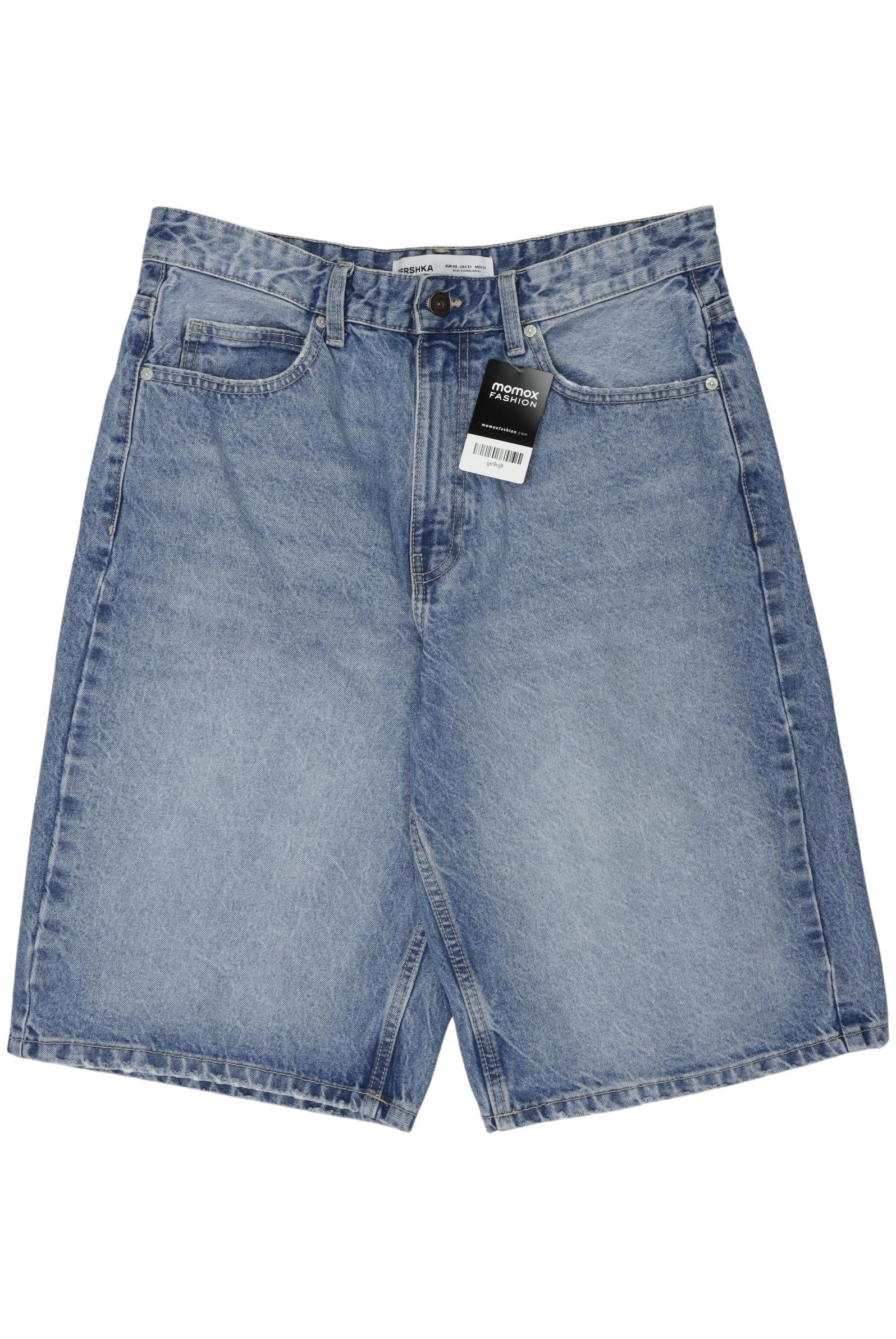 

bershka Herren Shorts, blau, Gr. 31