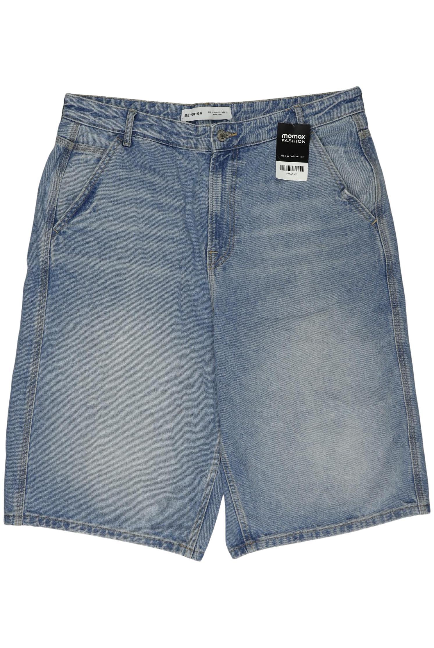 

bershka Herren Shorts, blau, Gr. 42