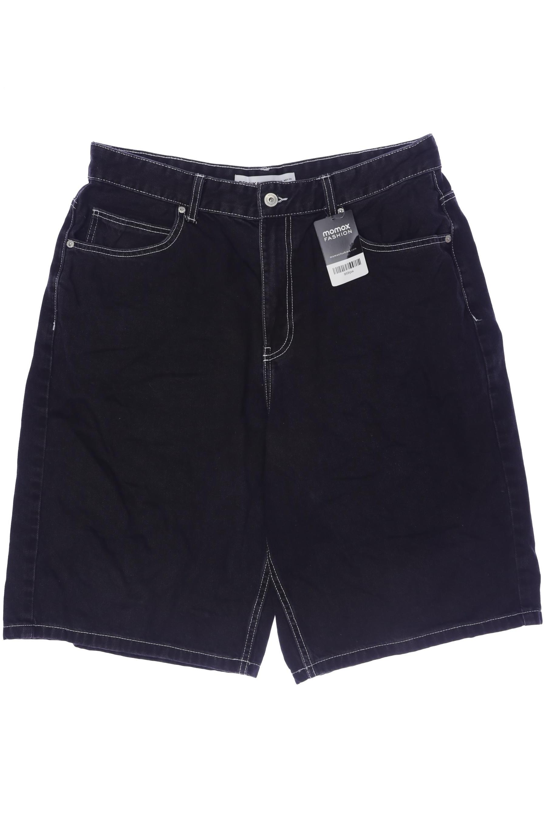 

bershka Herren Shorts, schwarz, Gr. 44