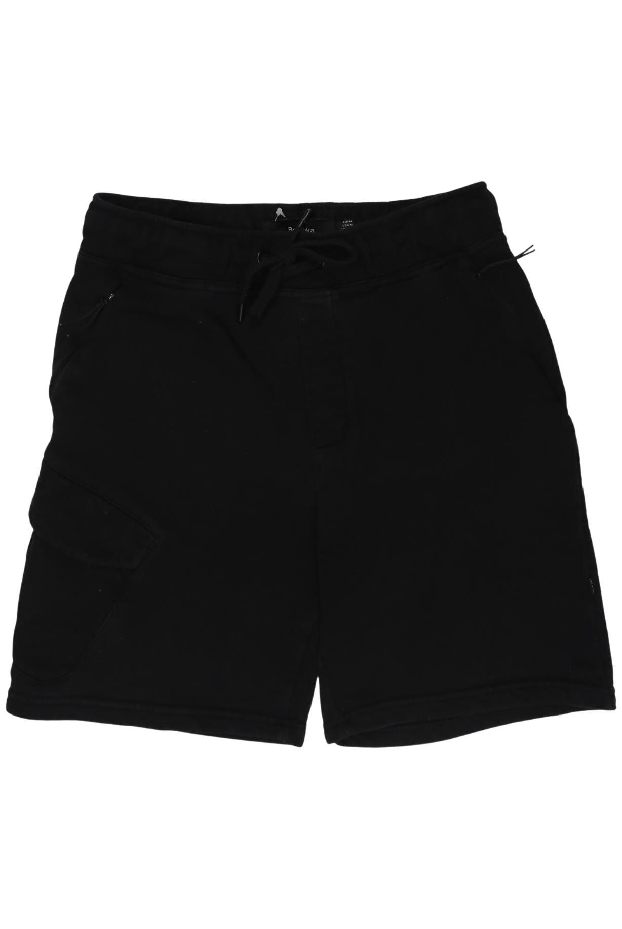 

bershka Herren Shorts, schwarz, Gr. 48