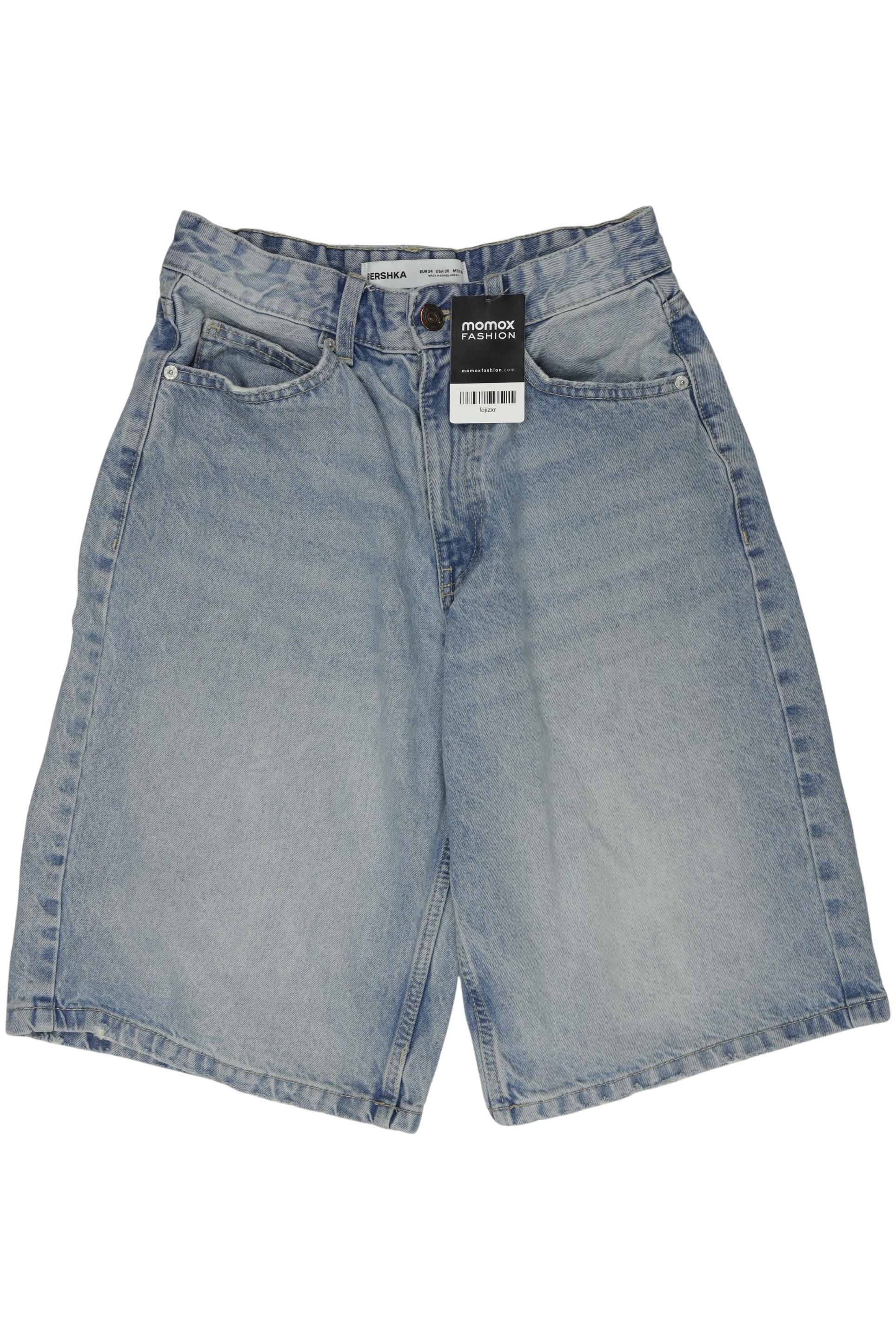 

bershka Herren Shorts, hellblau, Gr. 28