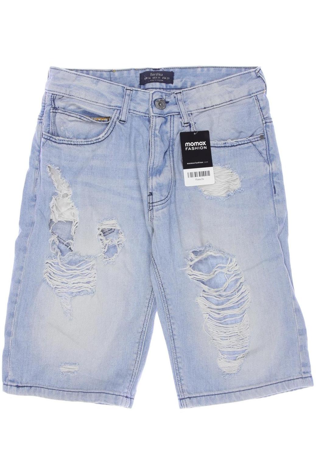

bershka Herren Shorts, blau, Gr. 29