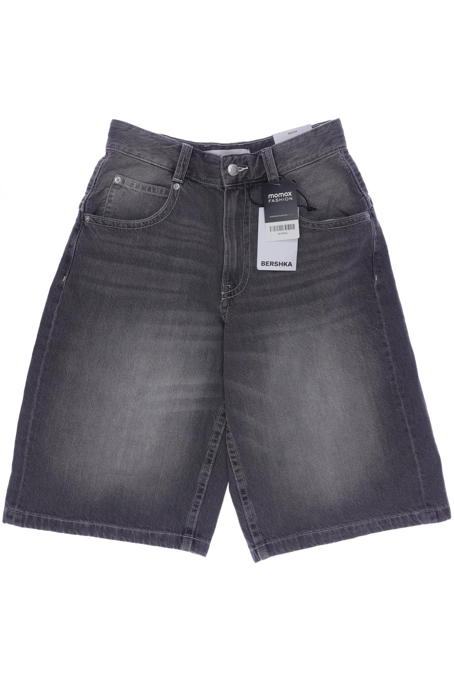 

bershka Herren Shorts, grau, Gr. 28