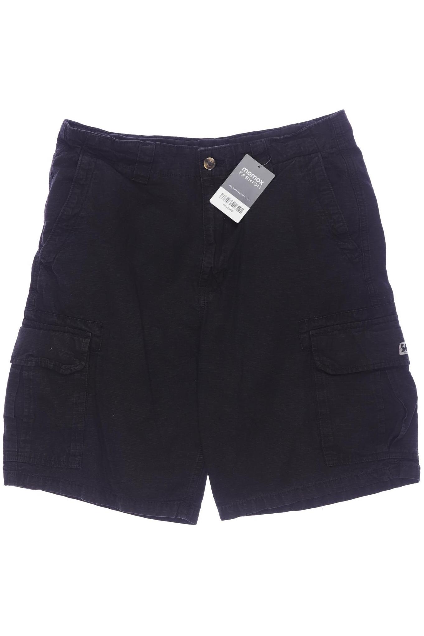 

bershka Herren Shorts, schwarz, Gr. 30