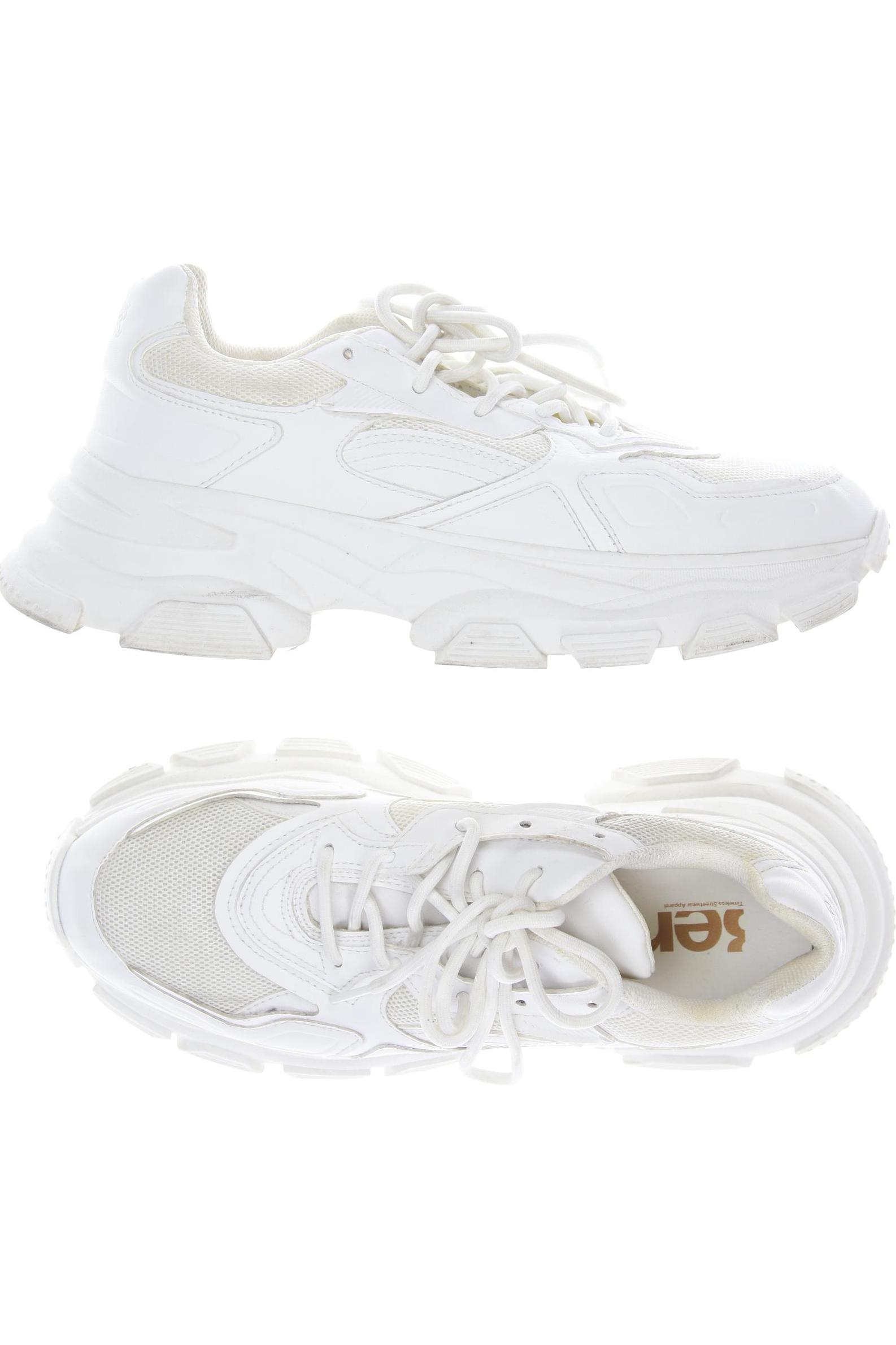 

bershka Herren Sneakers, weiß, Gr. 44