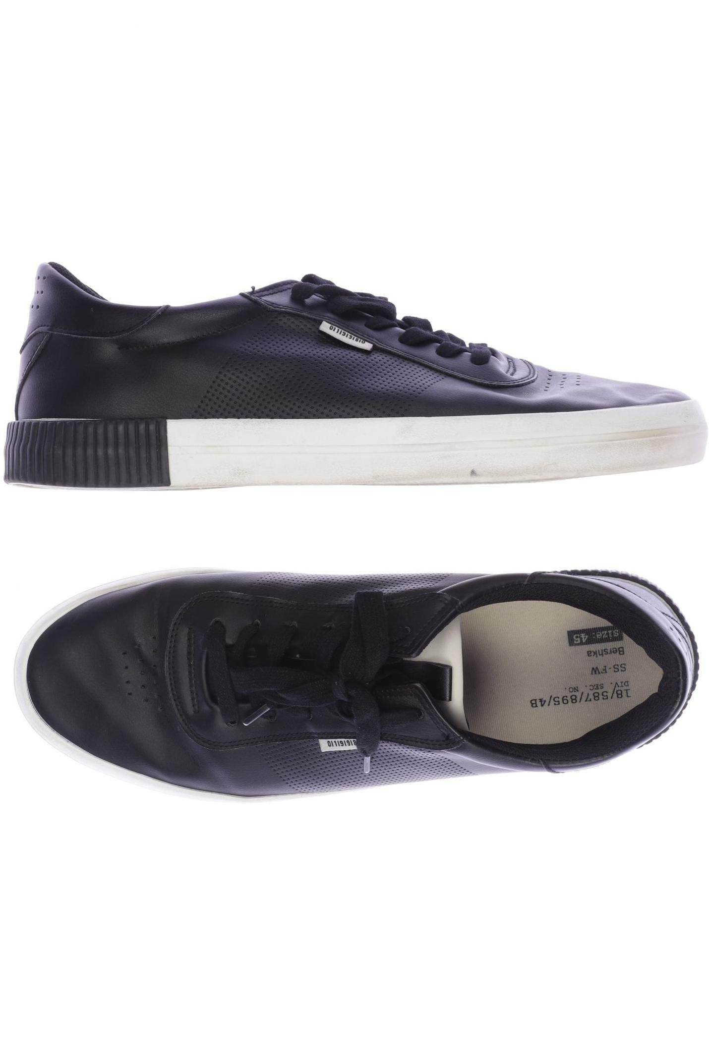 

bershka Herren Sneakers, schwarz, Gr. 45
