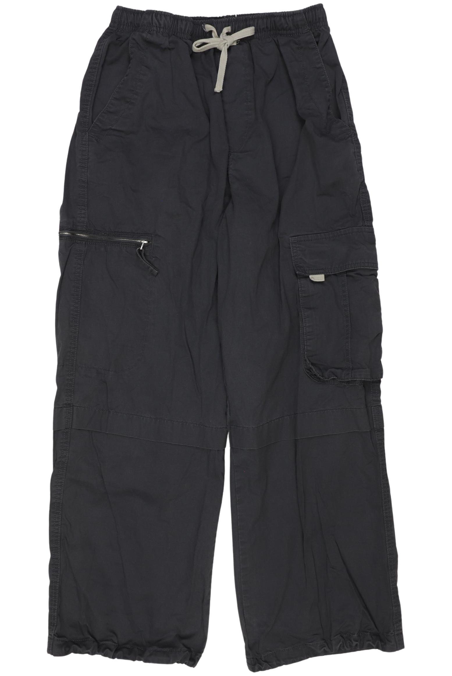 

bershka Herren Stoffhose, grau, Gr. 0