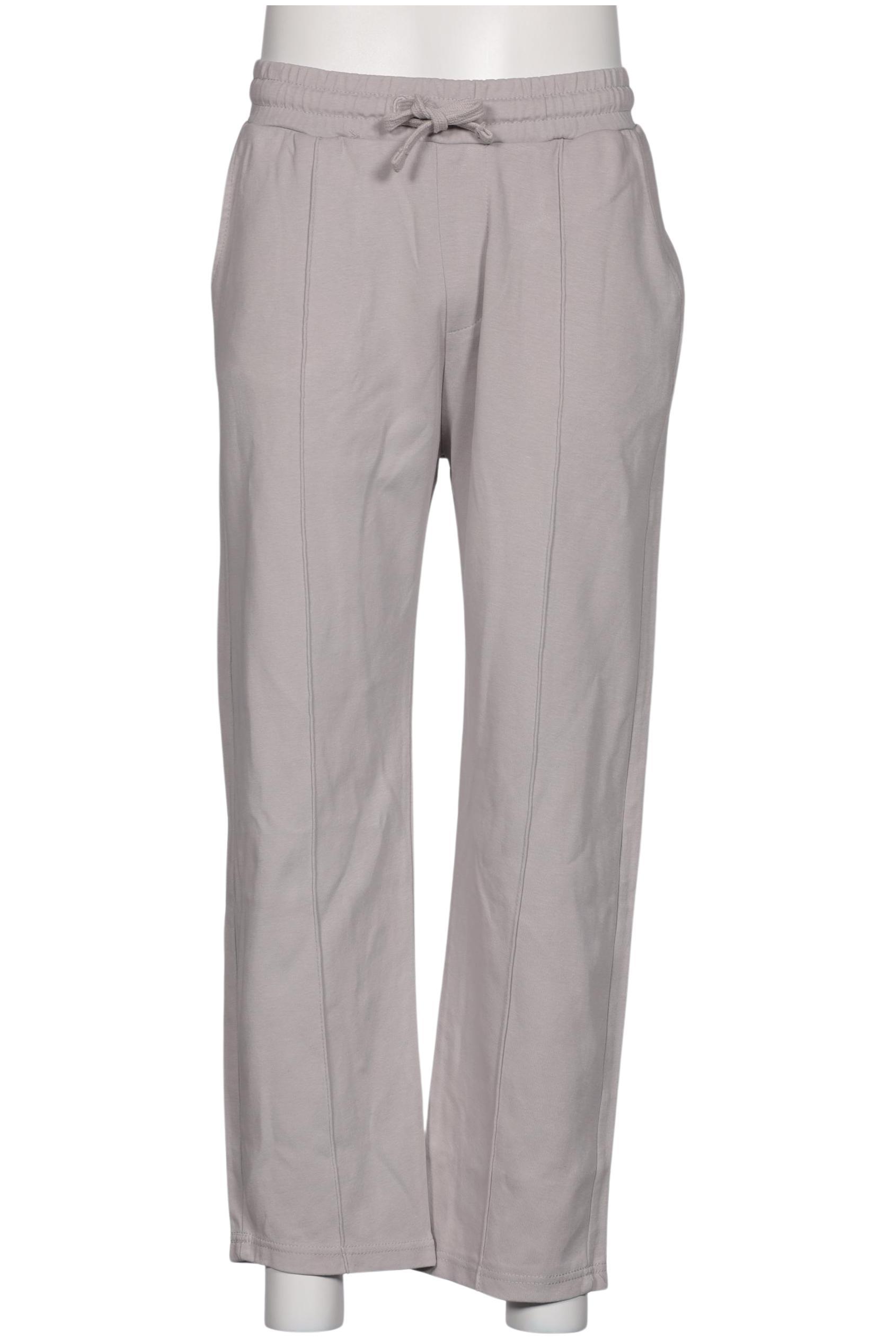 

bershka Herren Stoffhose, grau, Gr. 0