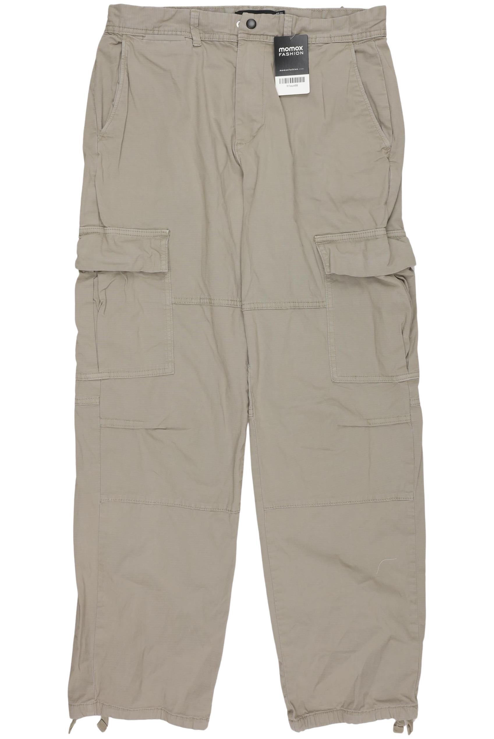 

bershka Herren Stoffhose, beige, Gr. 31