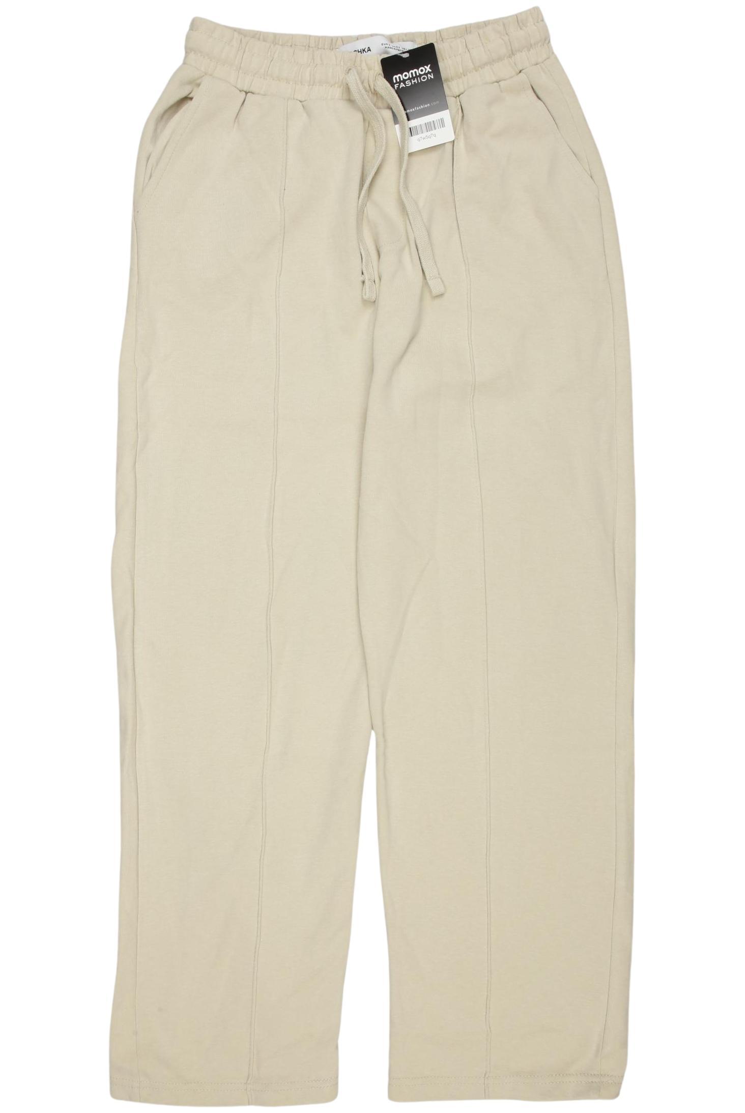 

bershka Herren Stoffhose, beige, Gr. 0