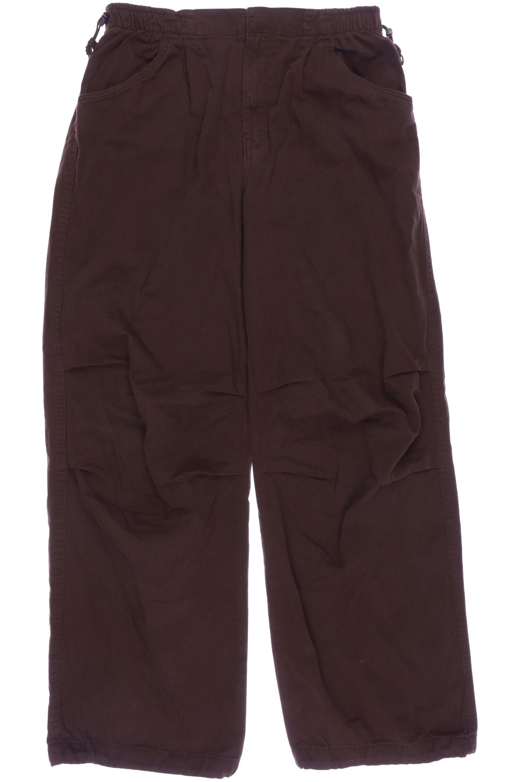 

bershka Herren Stoffhose, braun, Gr. 0