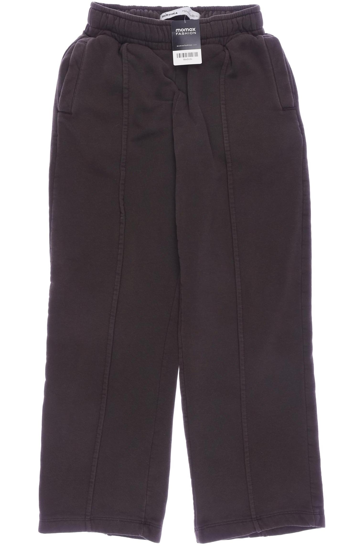 

bershka Herren Stoffhose, braun, Gr. 0