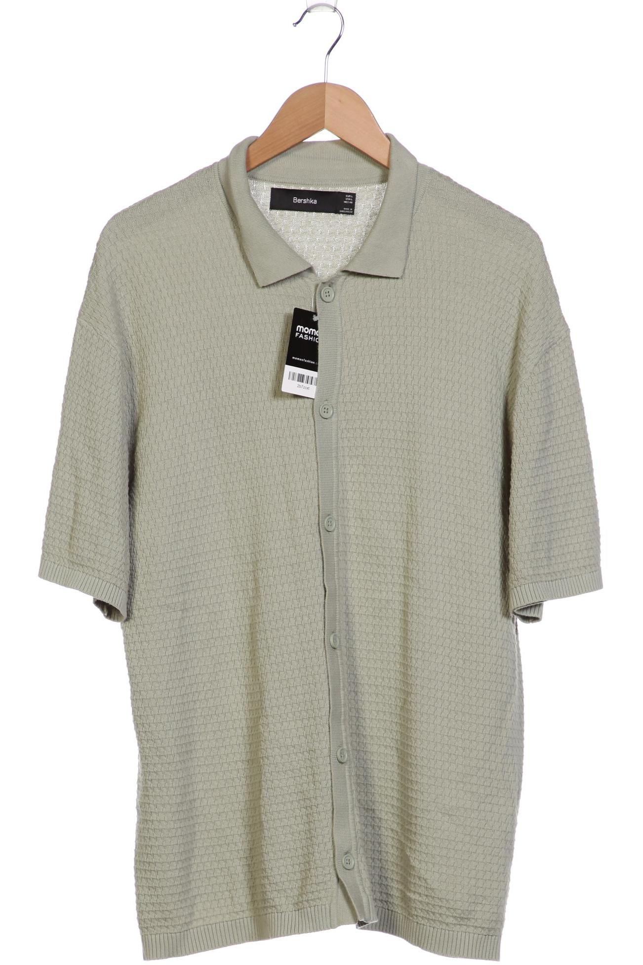 

bershka Herren Strickjacke, hellgrün, Gr. 52