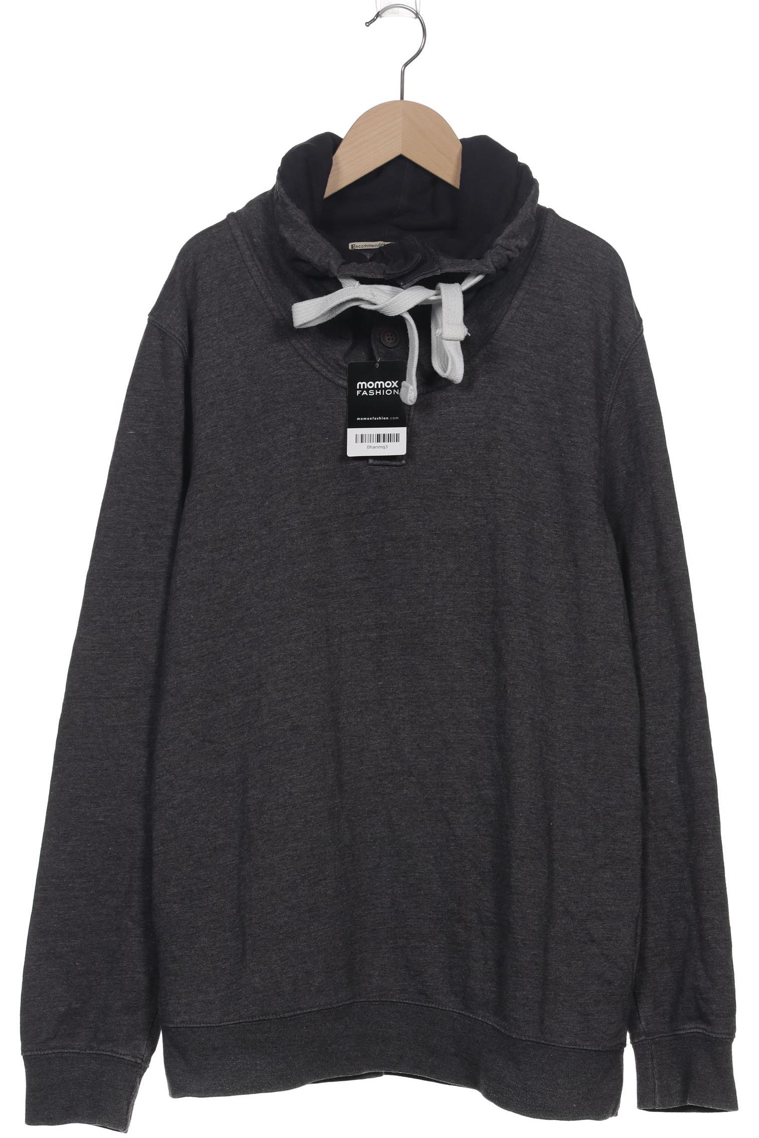 

bershka Herren Sweatshirt, grau, Gr. 52