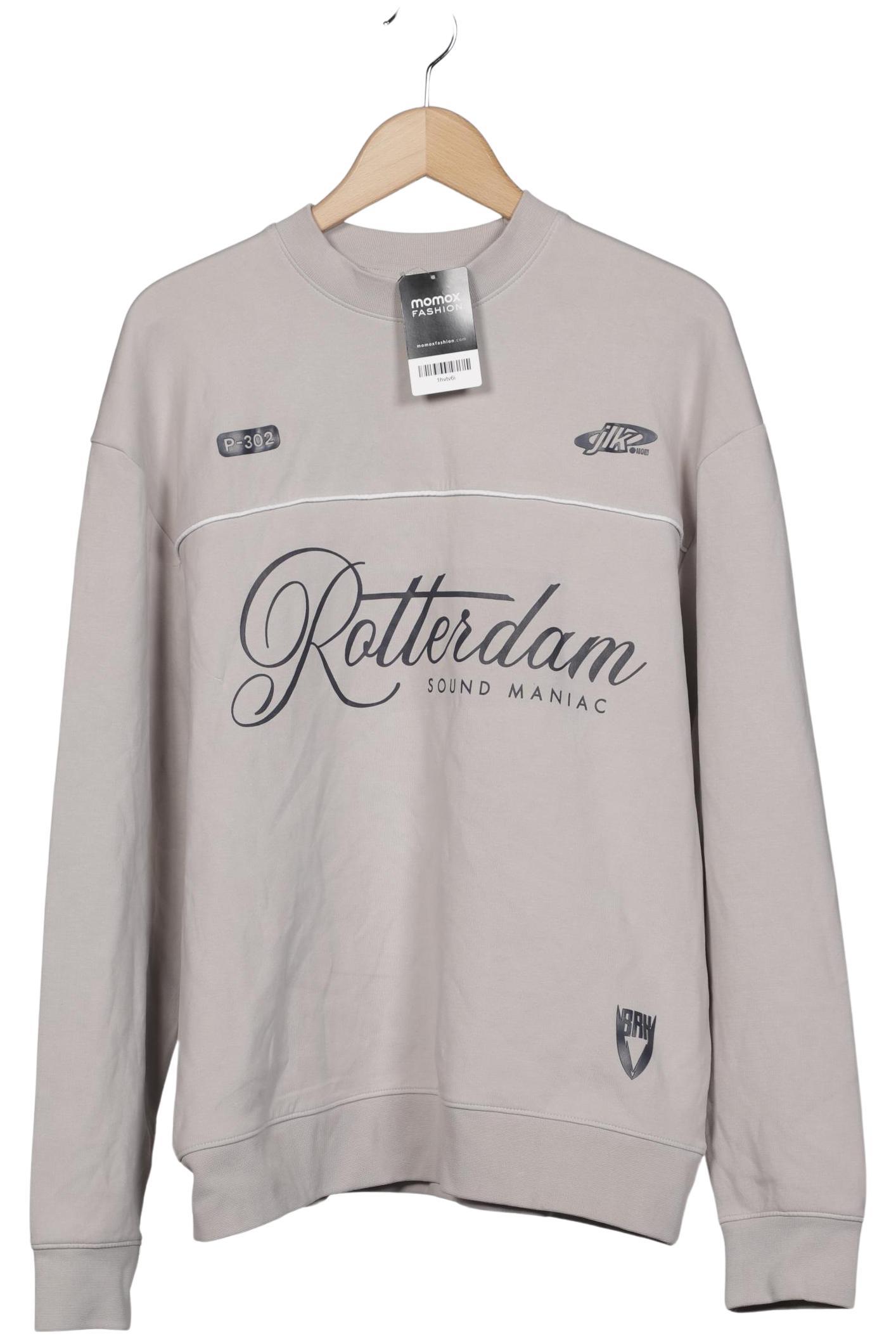 

bershka Herren Sweatshirt, grau, Gr. 48