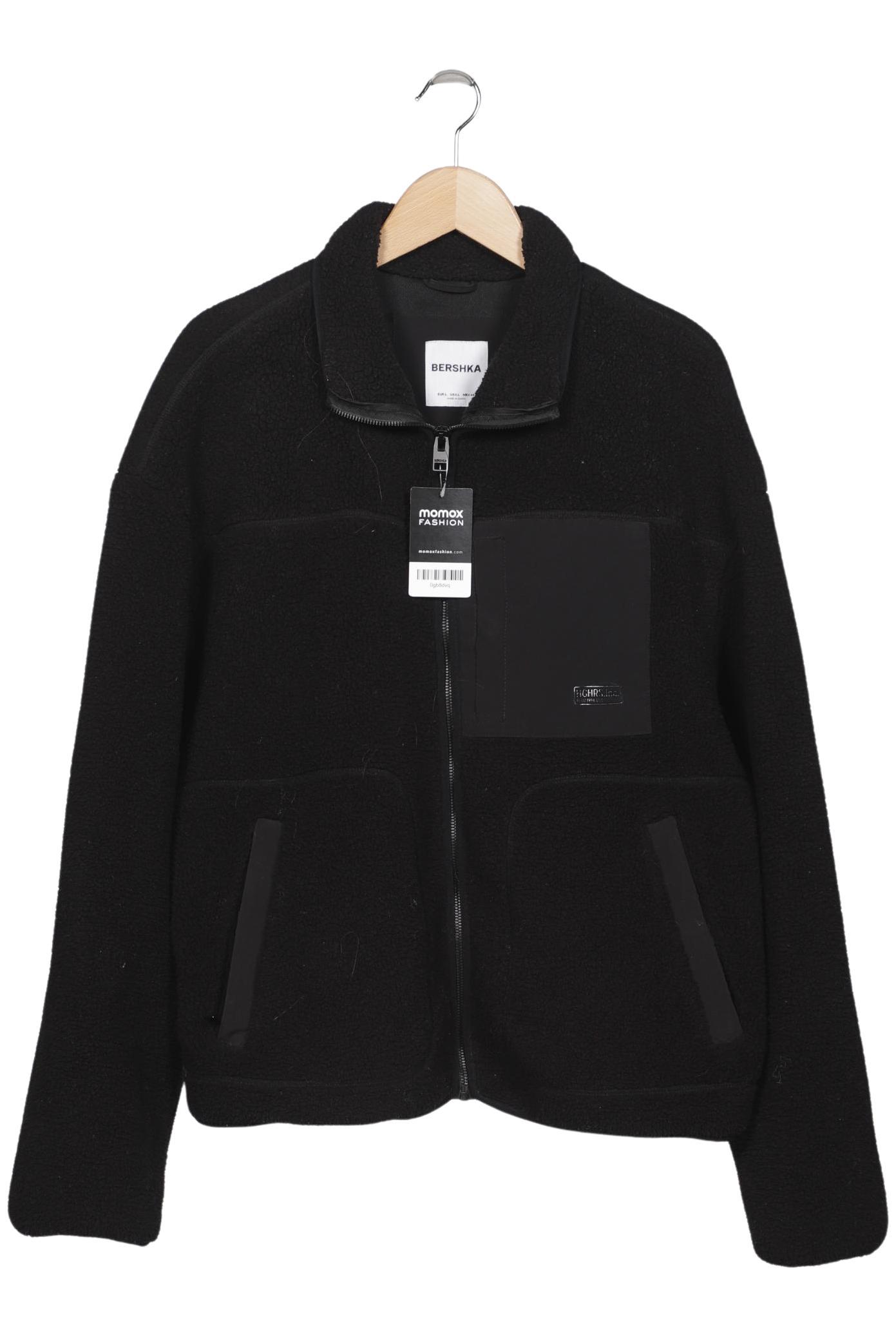 

bershka Herren Sweatshirt, schwarz, Gr. 52