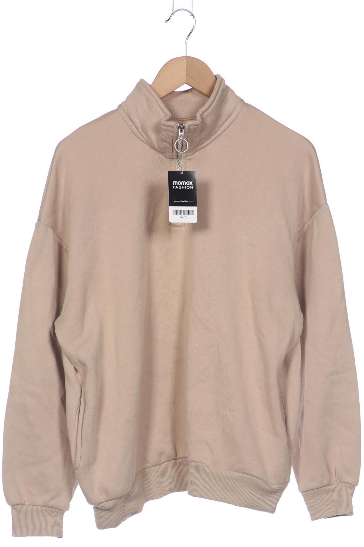 

bershka Herren Sweatshirt, beige, Gr. 46