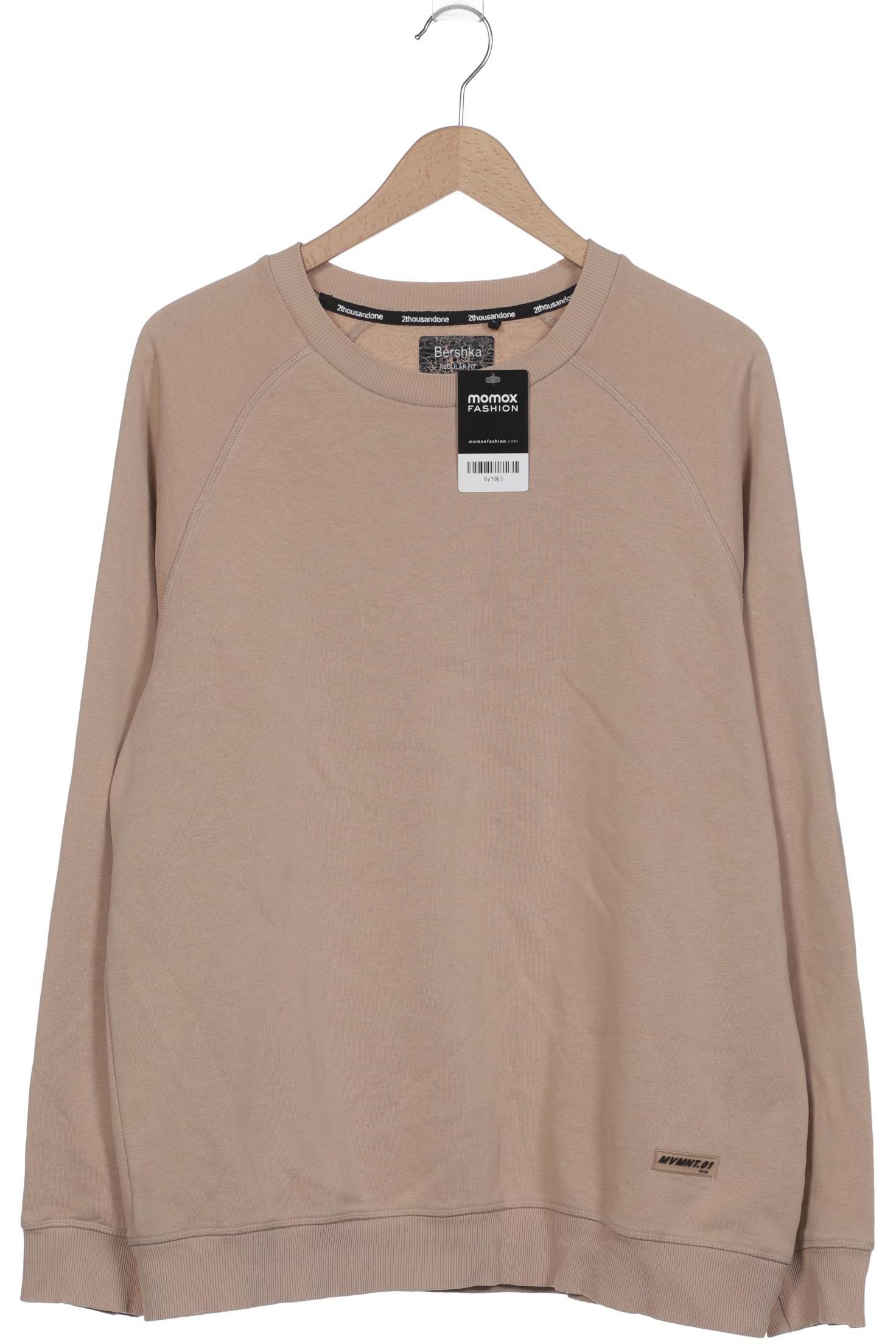 

bershka Herren Sweatshirt, braun, Gr. 52