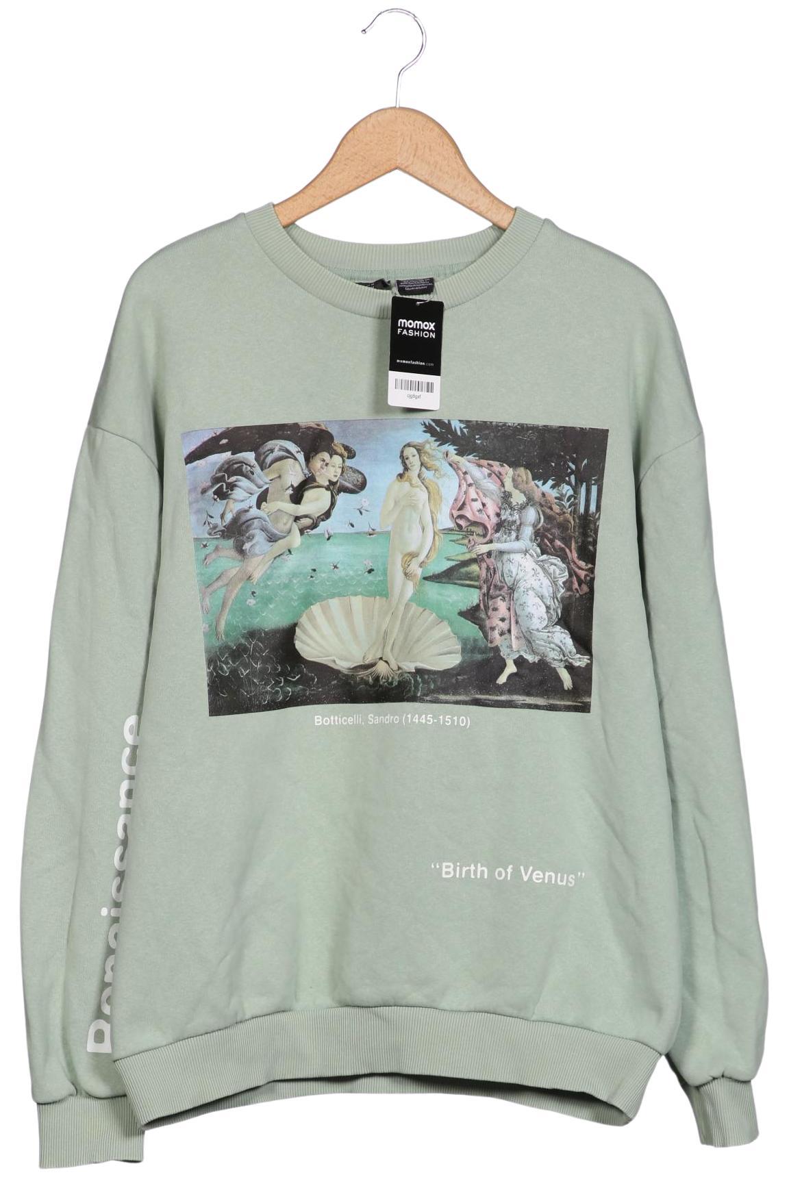 

bershka Herren Sweatshirt, hellgrün, Gr. 48