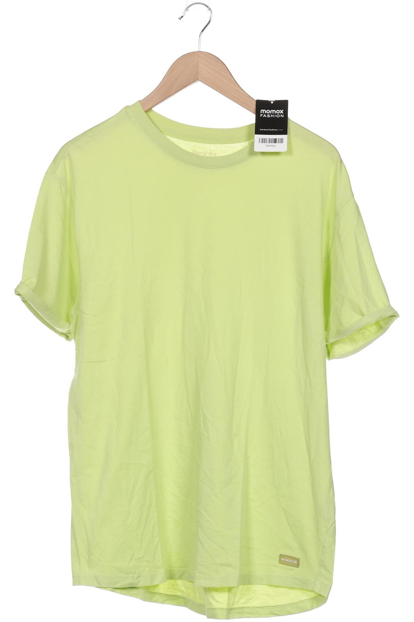 

bershka Herren T-Shirt, hellgrün, Gr. 52