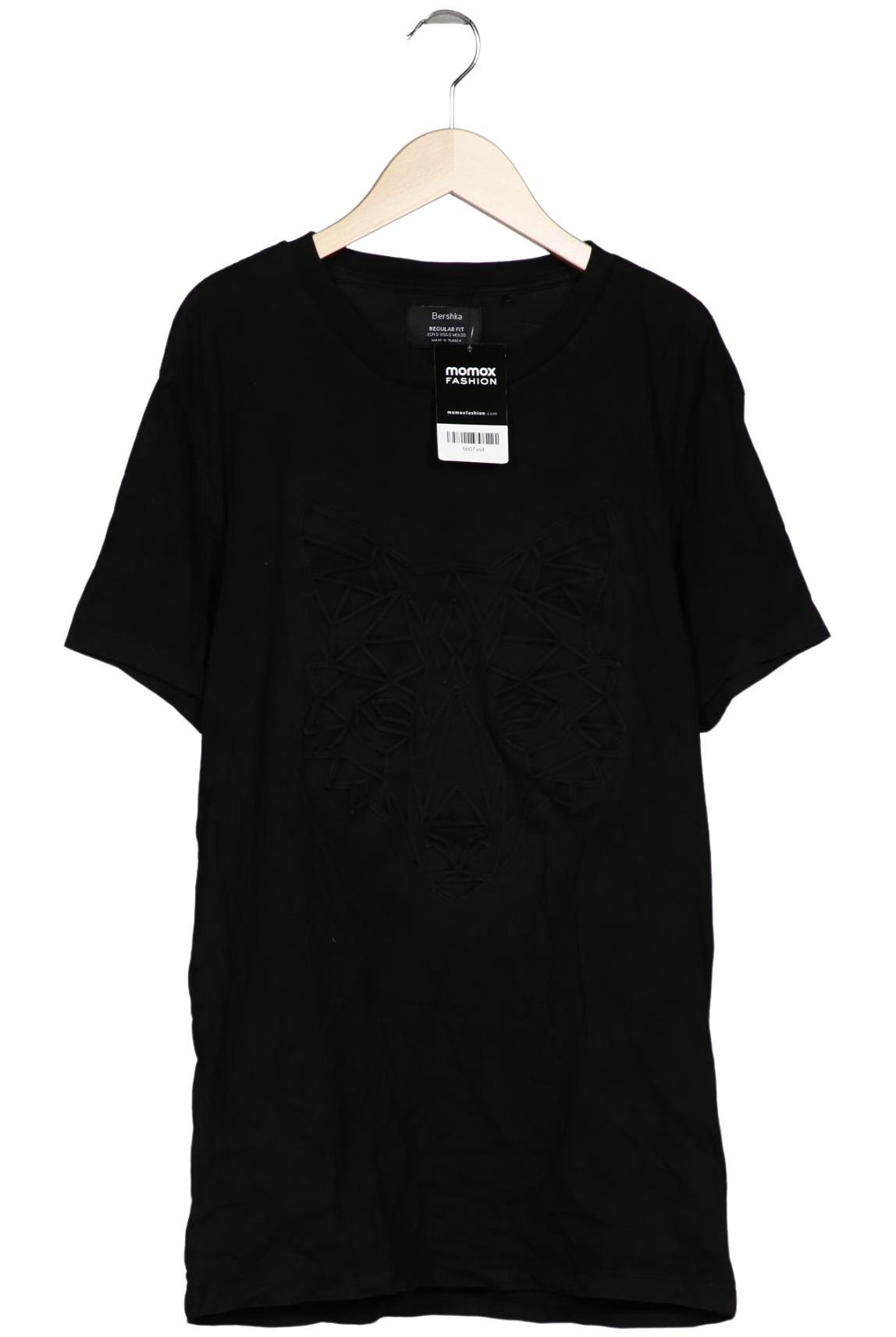 Thumbnail - bershka Herren T-Shirt, schwarz, Gr. 46