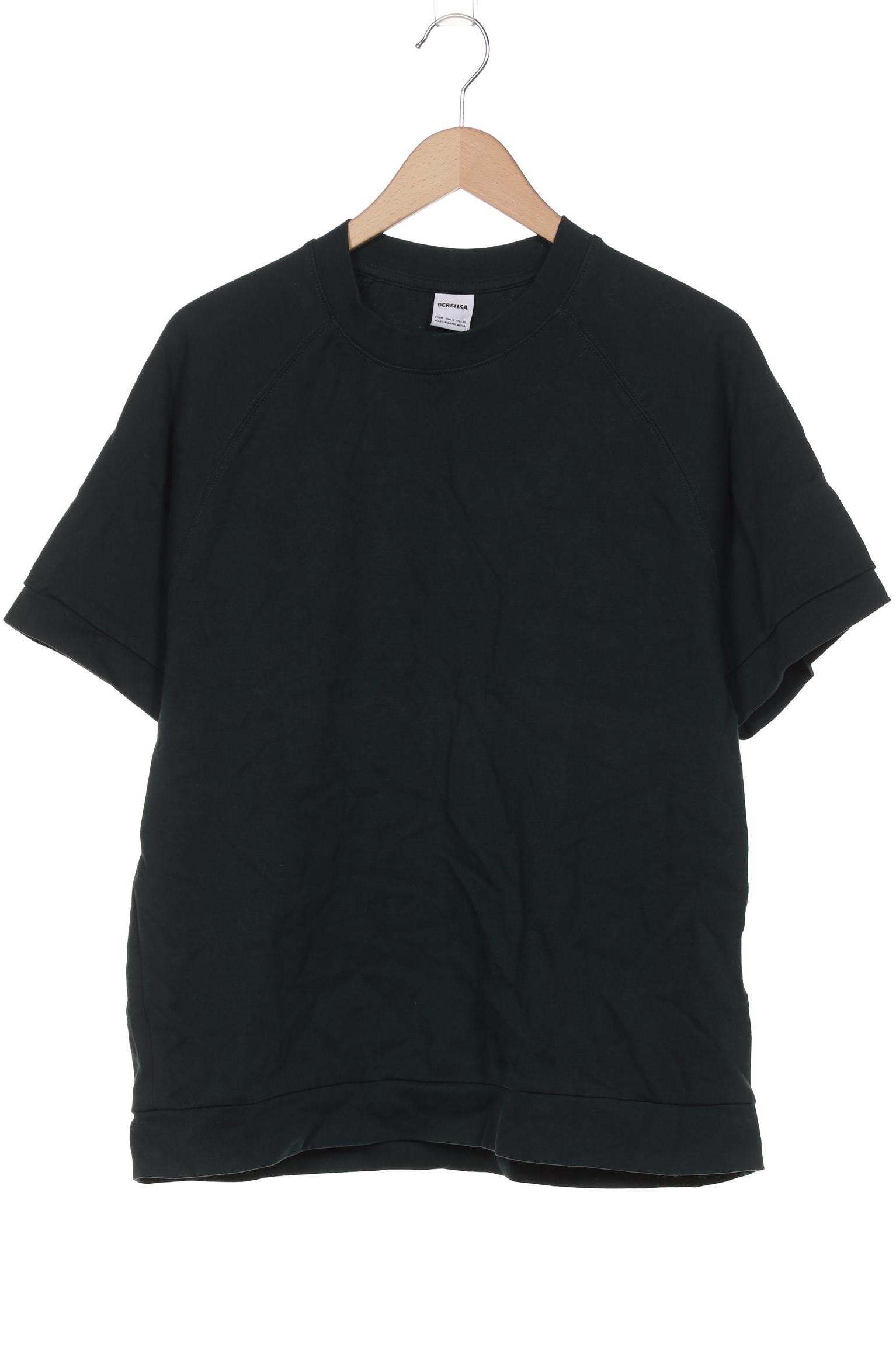 

bershka Herren T-Shirt, grün, Gr. 48